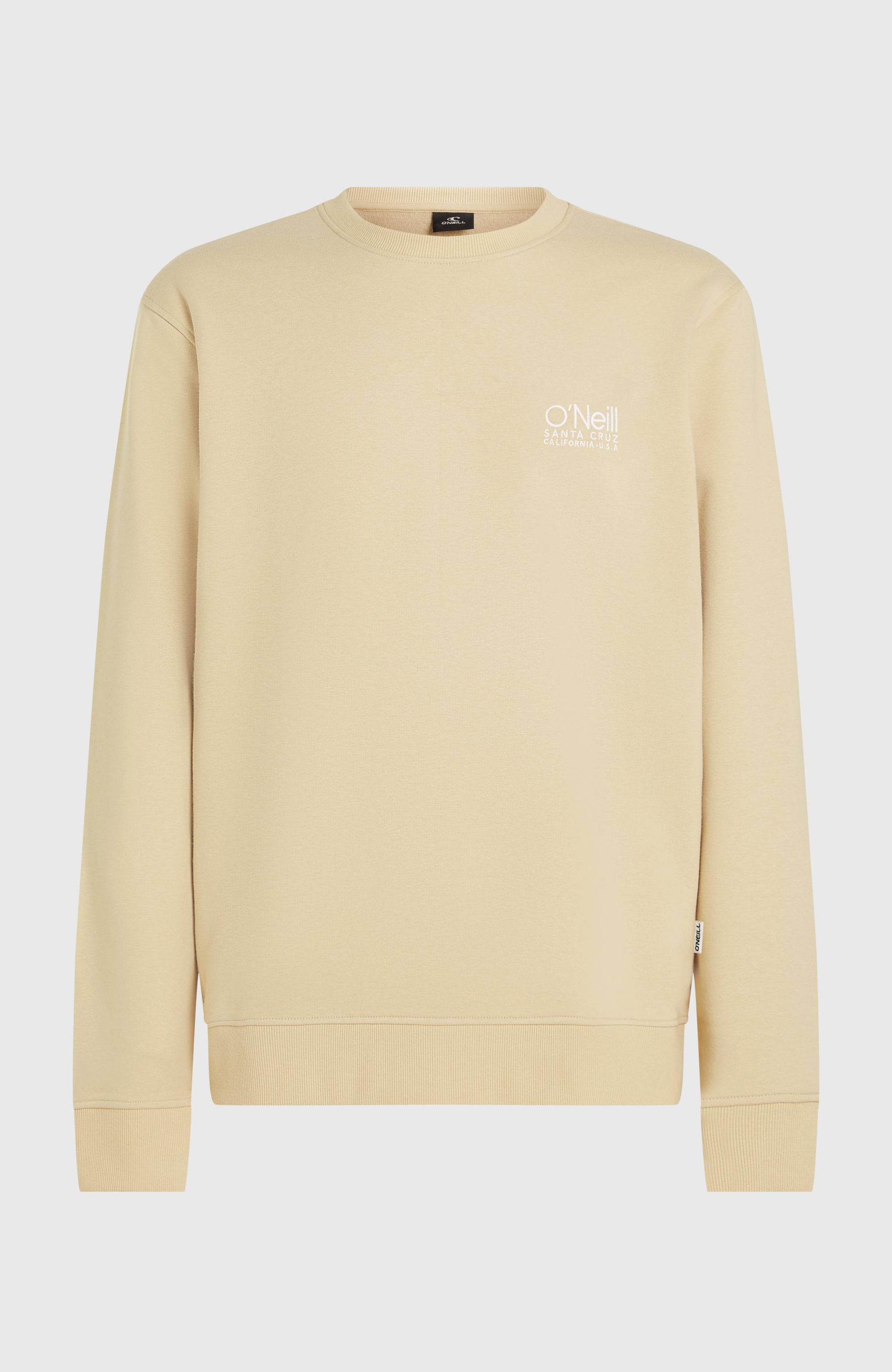 Original Cali Logo Crew Sweatshirt Men Cocoa Sand