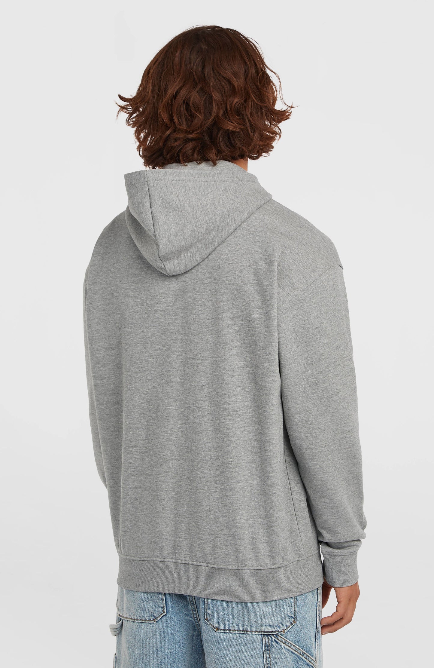 Essentials 90s Logo Hoodie Men Silver Melee