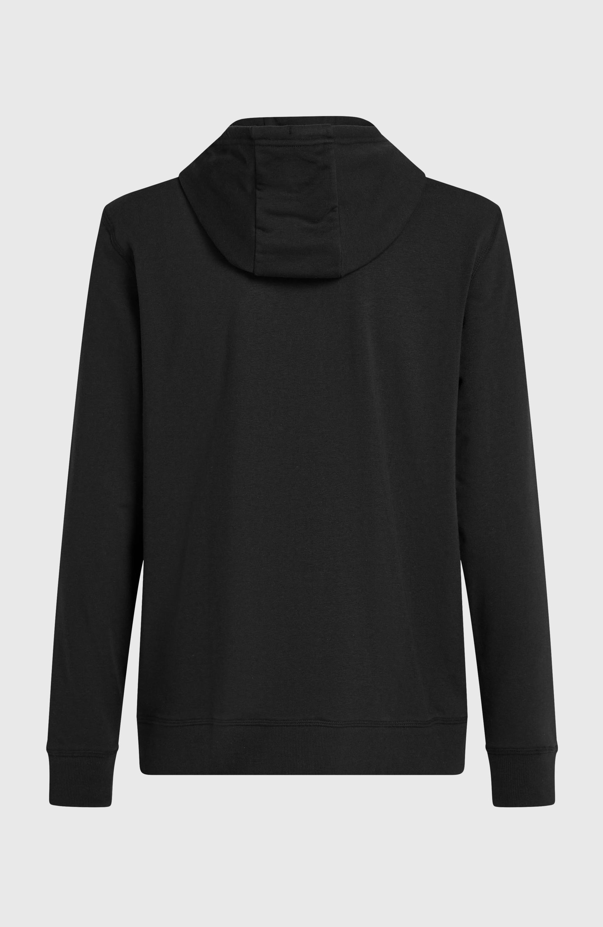 Small Logo Full-Zip Hoodie Men Black Out