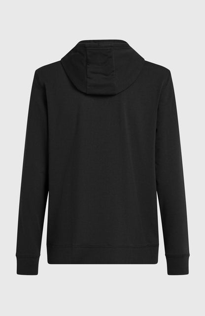 Small Logo Full-Zip Hoodie Men Black Out