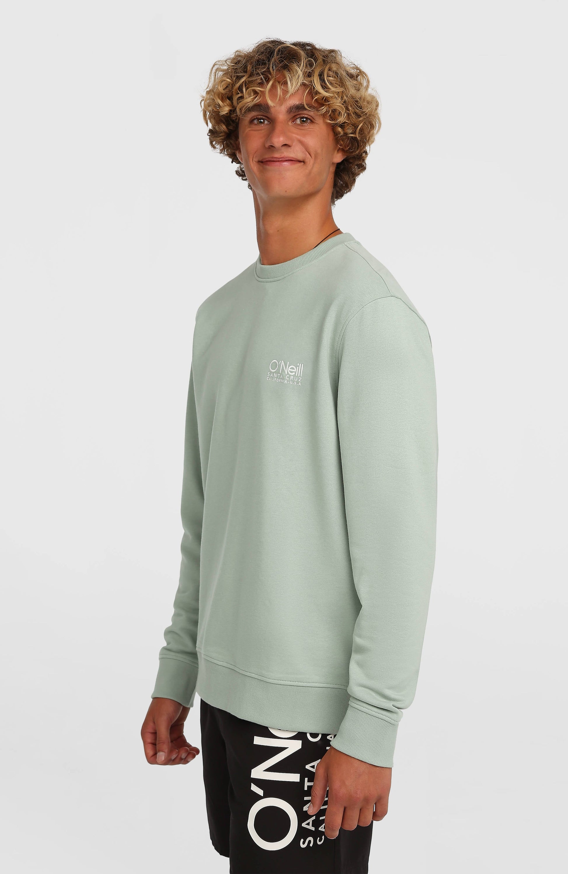 Original Cali Logo Crew Sweatshirt Men Marble Arch