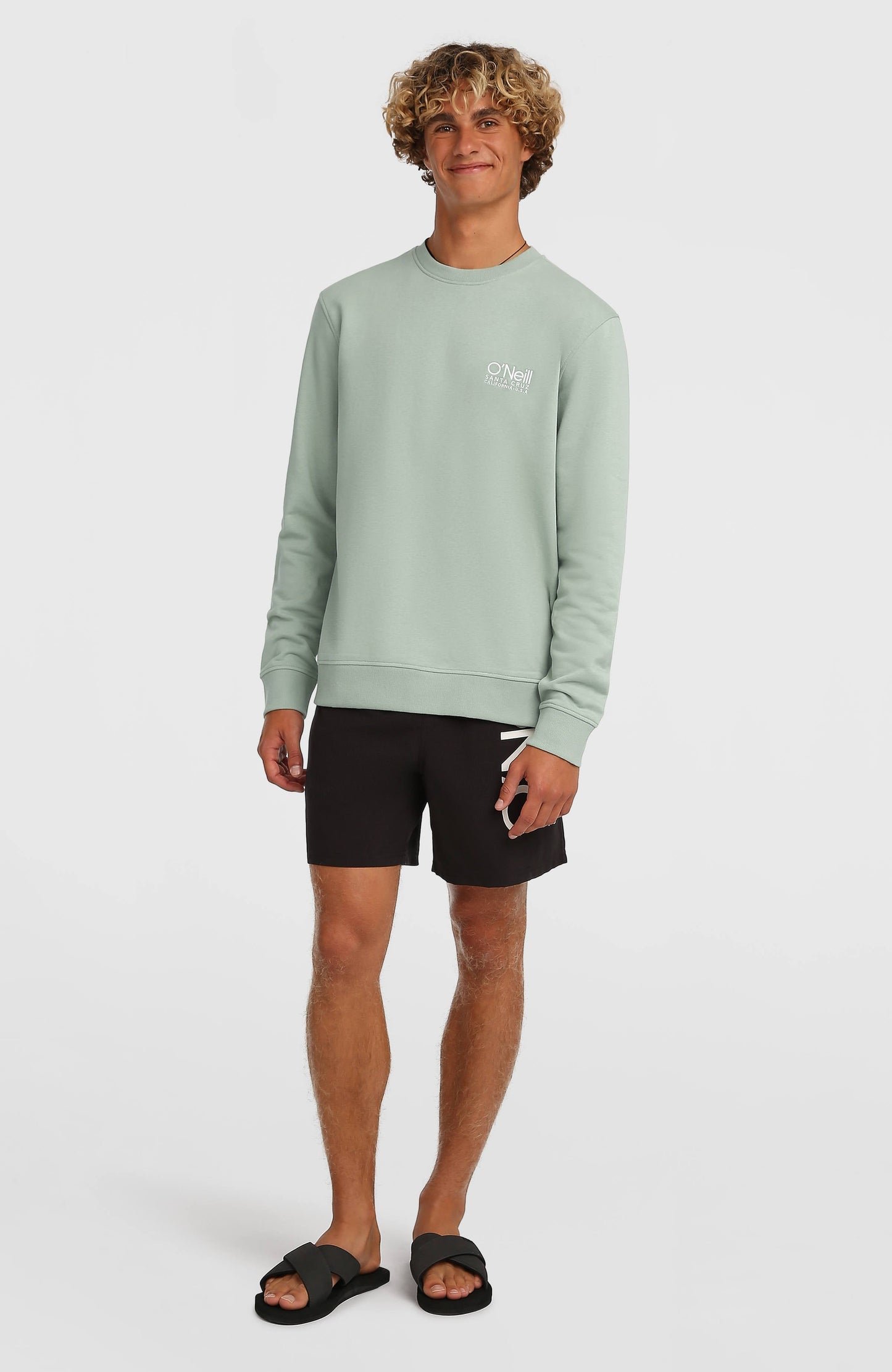 Original Cali Logo Crew Sweatshirt Men Marble Arch