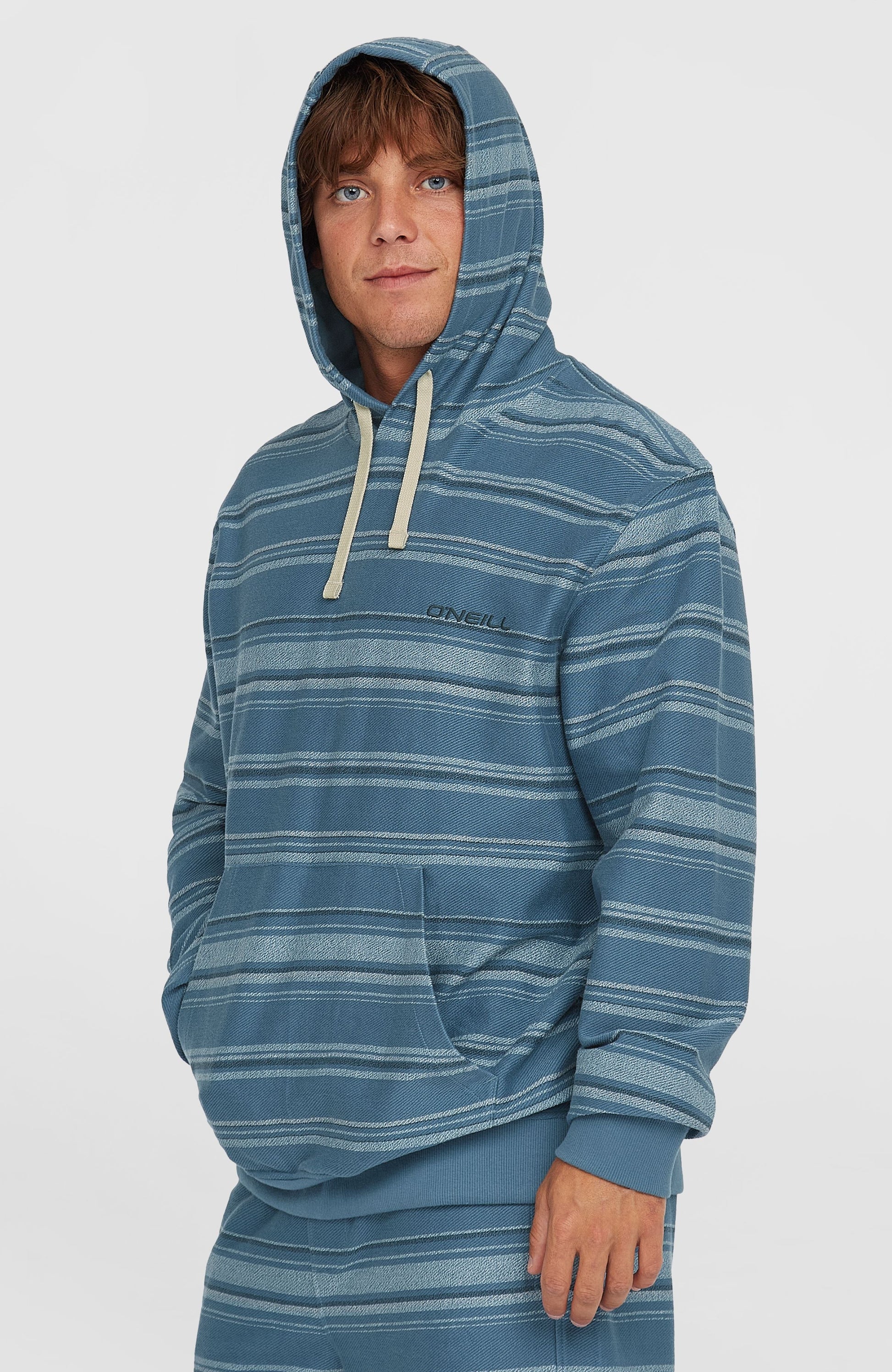 Bavaro Hoodie Men Blue Bavaro Stripe