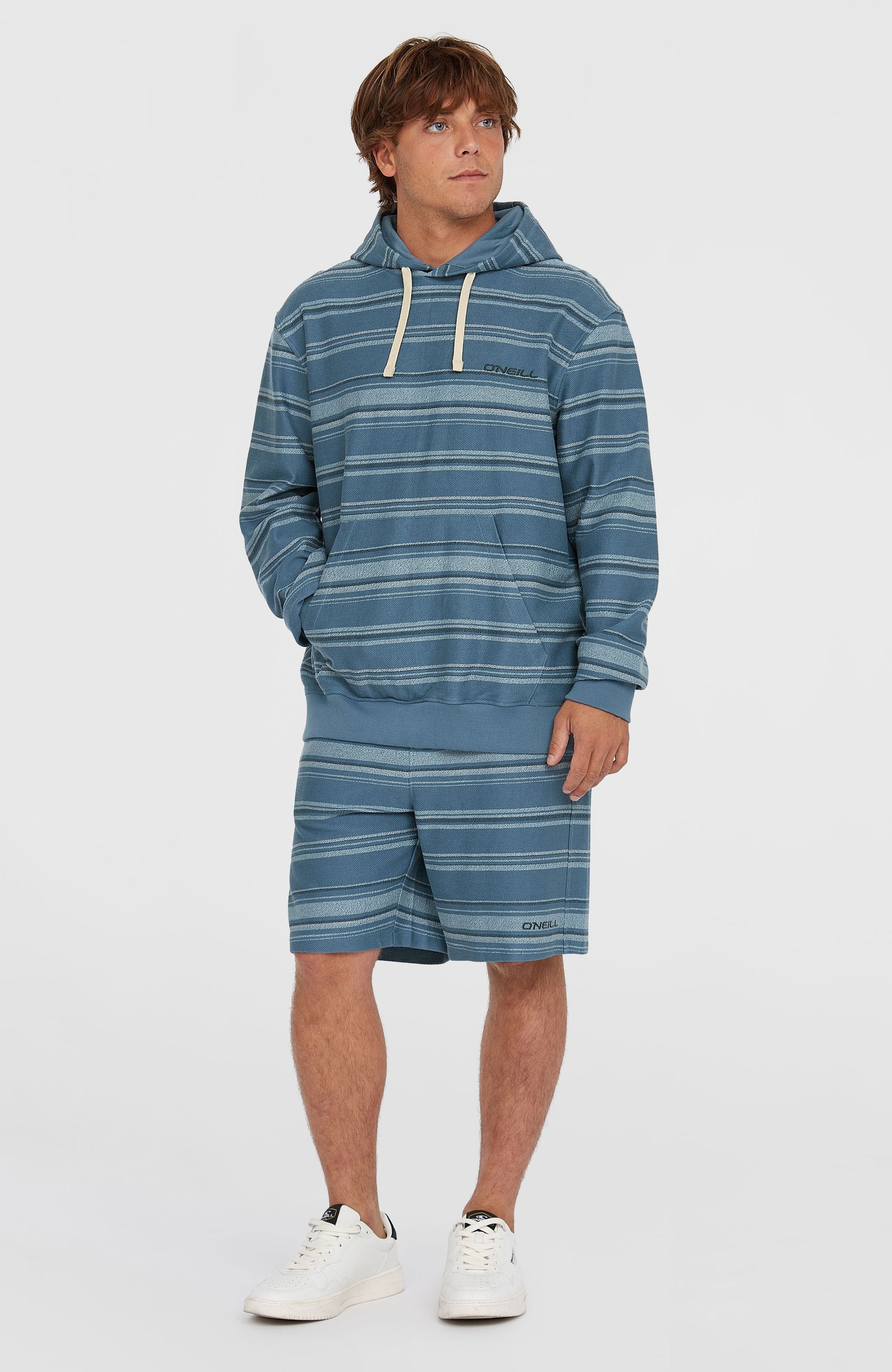 Bavaro Hoodie Men Blue Bavaro Stripe