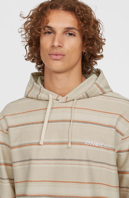 Bavaro Hoodie Men Beige/Orange Bavaro Stripe