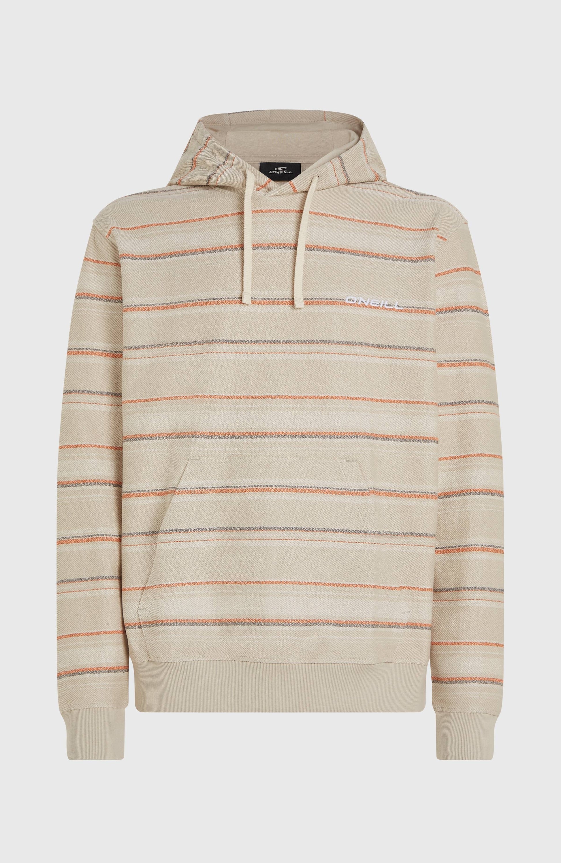 Bavaro Hoodie Men Beige/Orange Bavaro Stripe