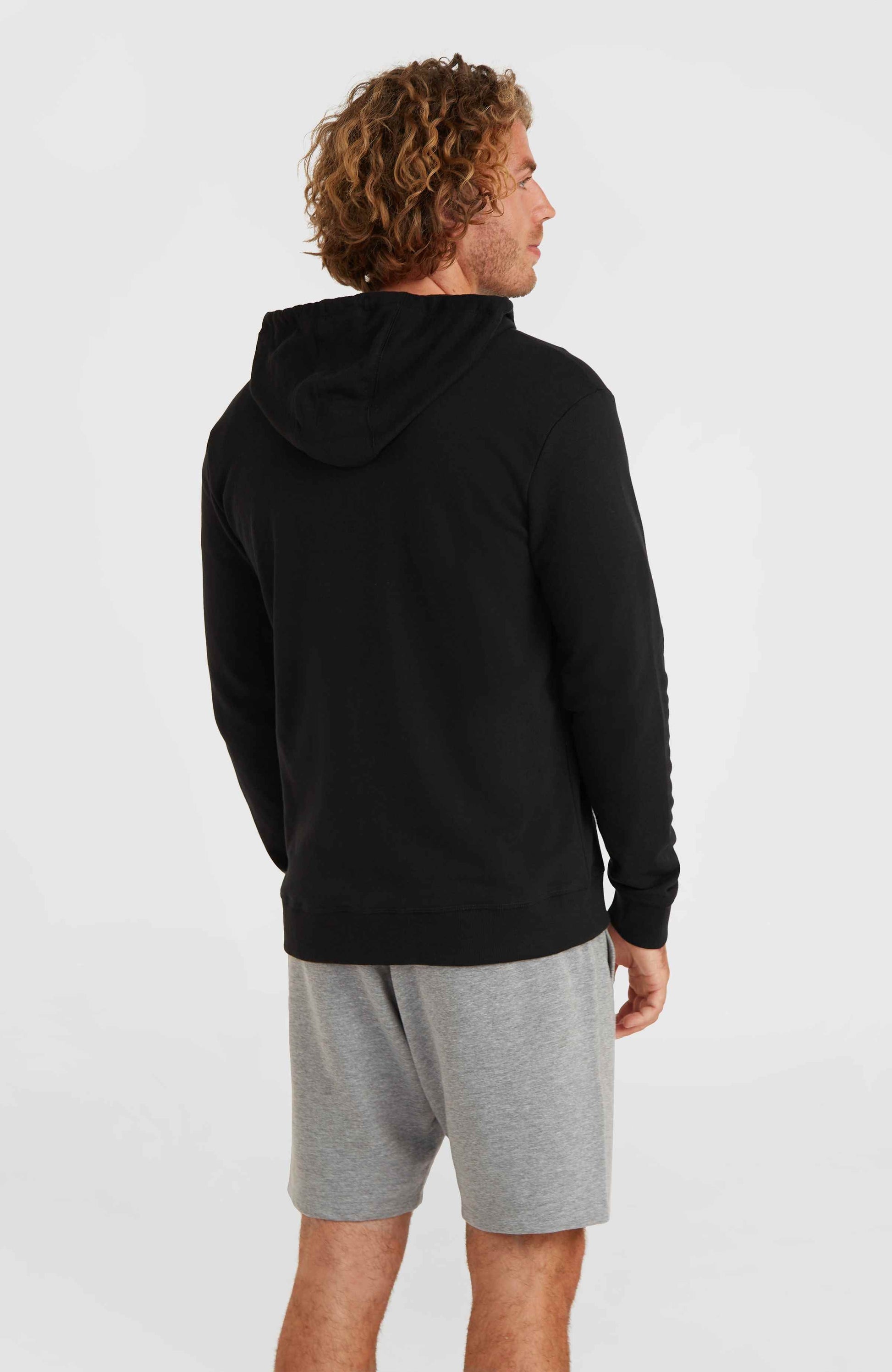 O'Neill Small Logo Full-Zip Hoodie Men Black Out