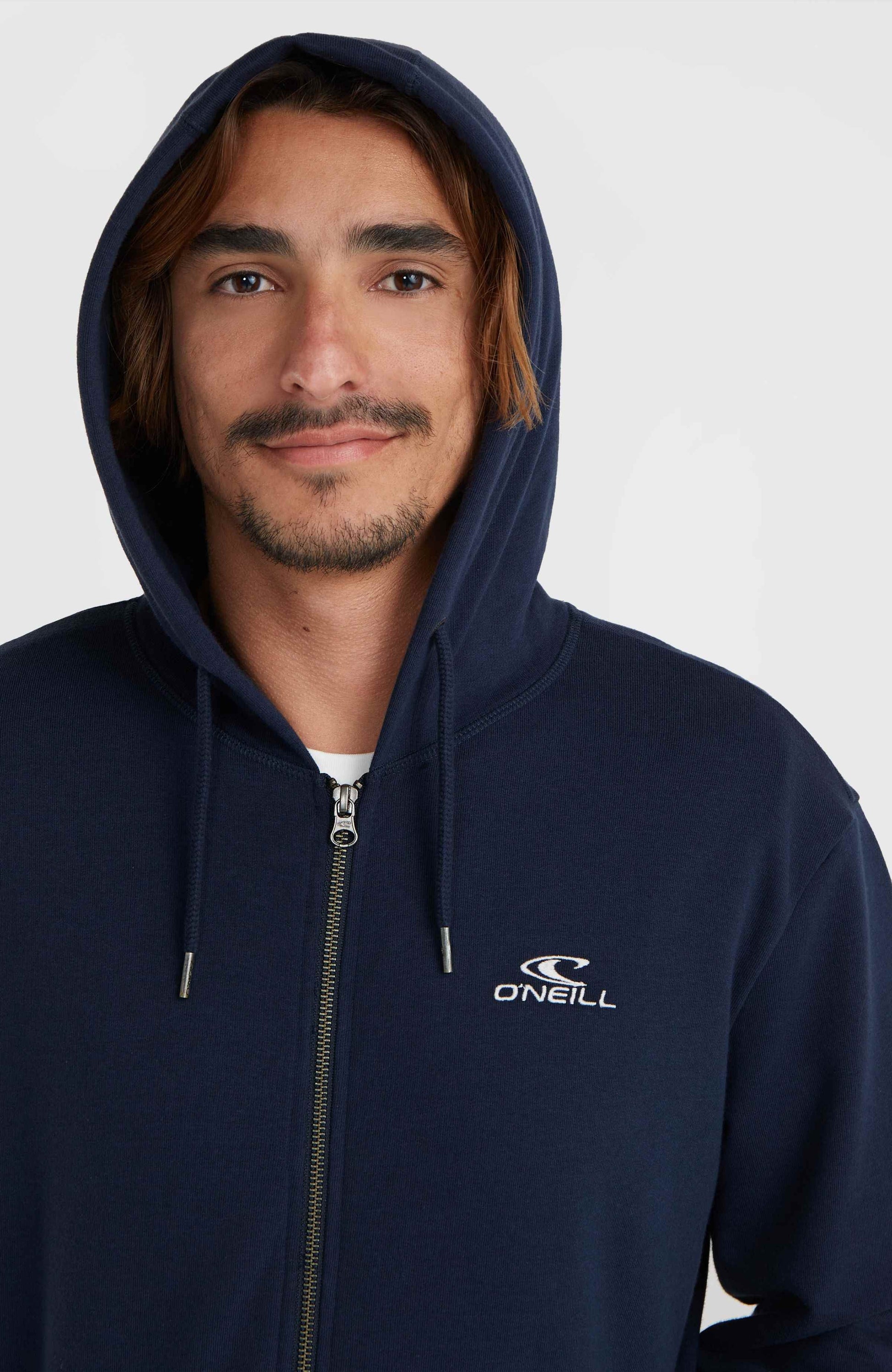 O'Neill Small Logo Full-Zip Hoodie Men Ink Blue