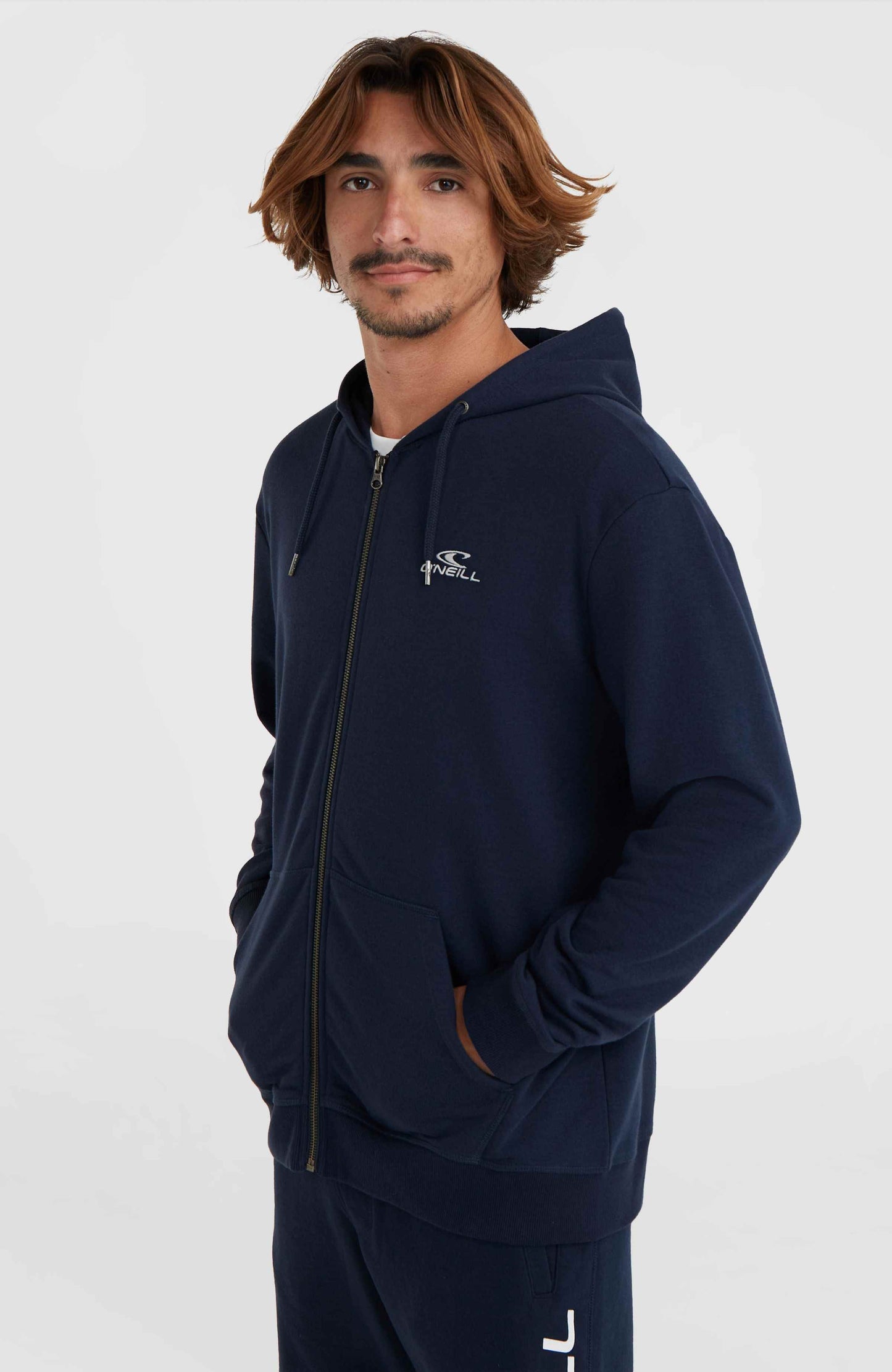 O'Neill Small Logo Full-Zip Hoodie Men Ink Blue