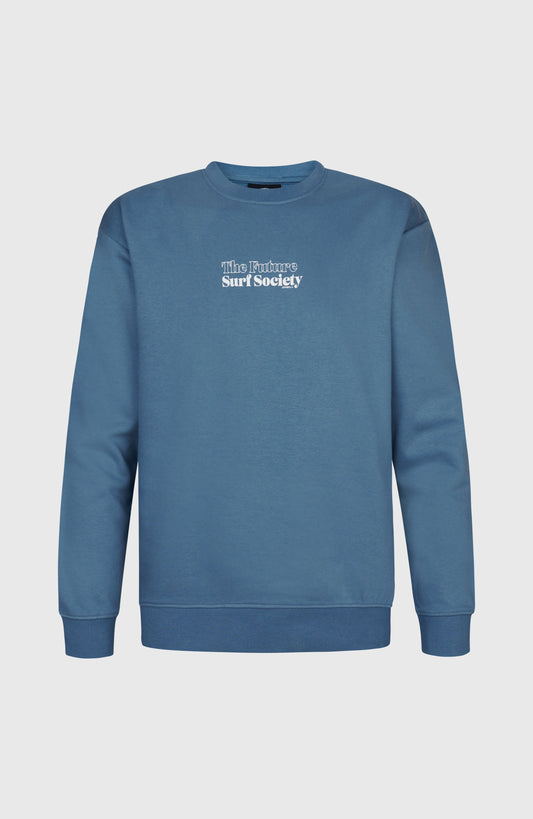 Future Surf Society Crew Men Copen Blue