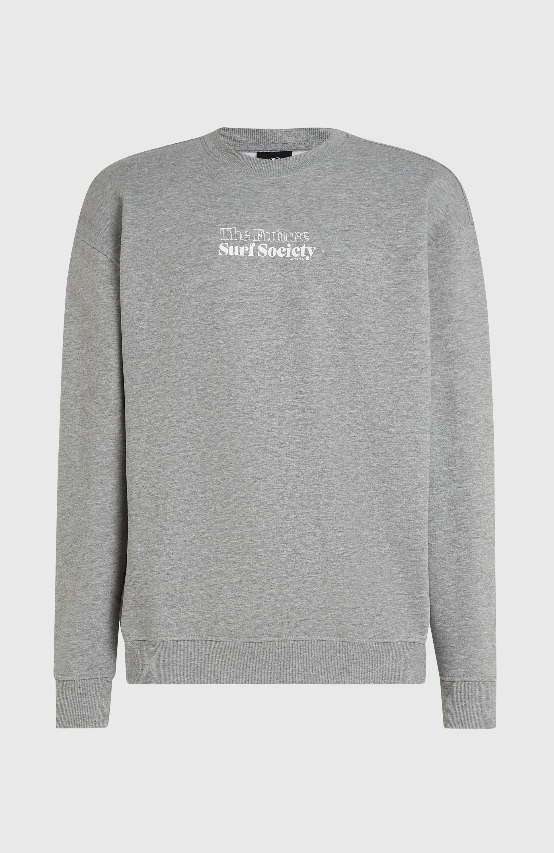 Future Surf Society Crew Men Silver Melee