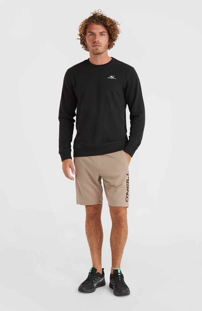 O'Neill Small Logo Crew Sweatshirt Men Black Out