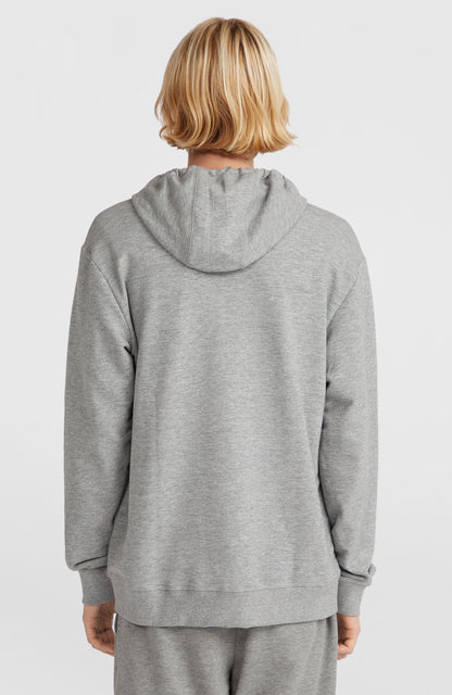 O'Neill Small Logo Full-Zip Hoodie Men Silver Melee