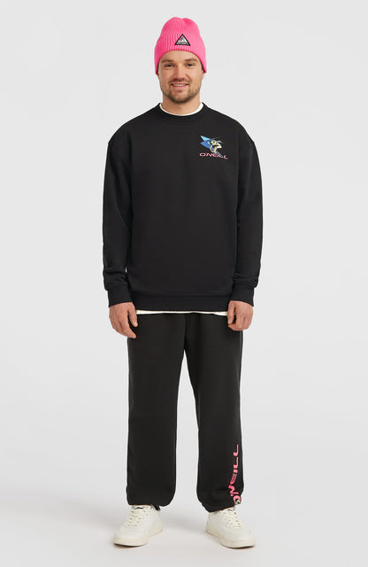FWC'Play Crew Sweatshirt Men Black Out