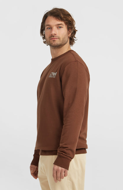 Original Cali Logo Crew Sweatshirt Men Hazel Spice