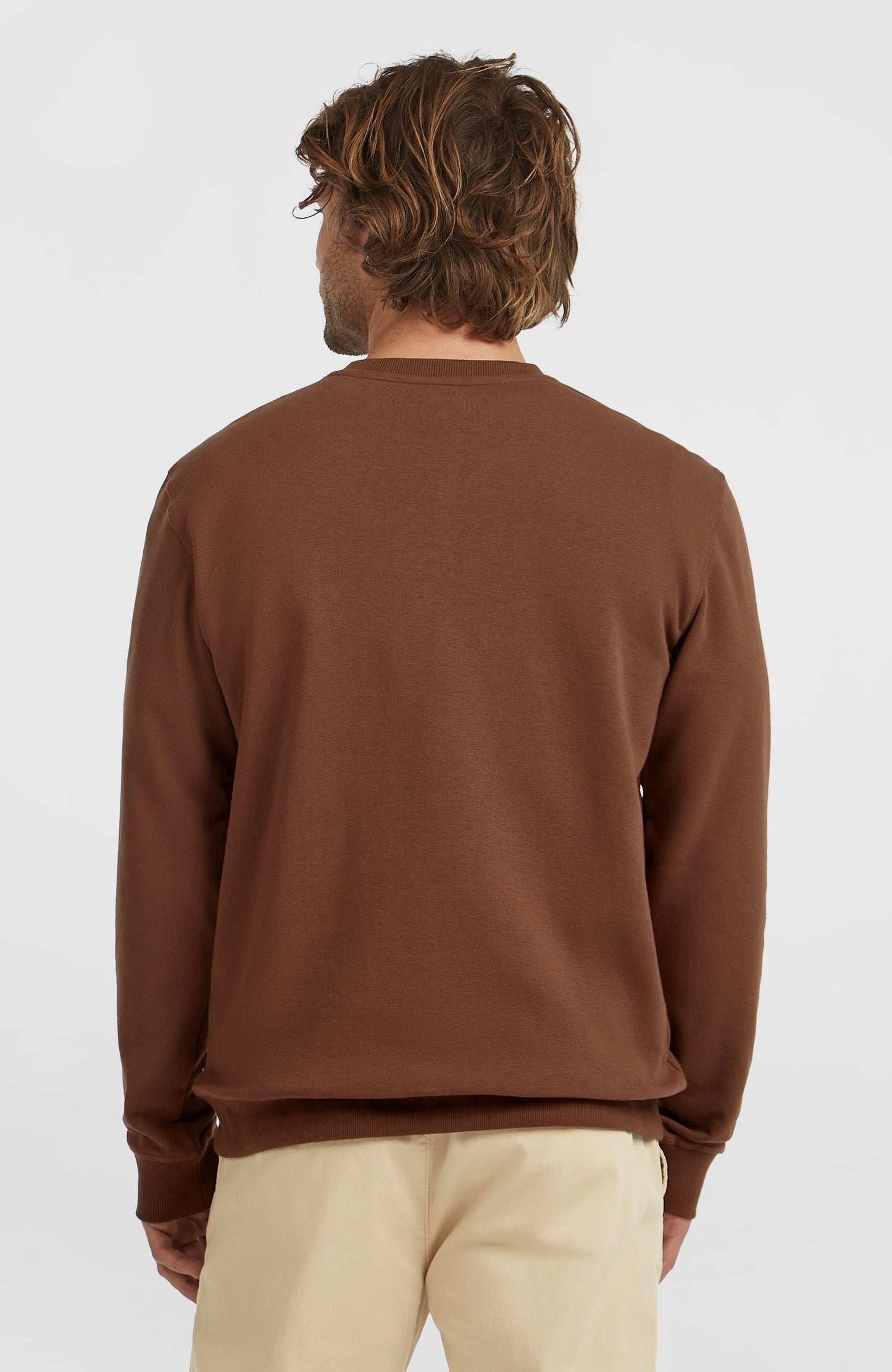 Original Cali Logo Crew Sweatshirt Men Hazel Spice