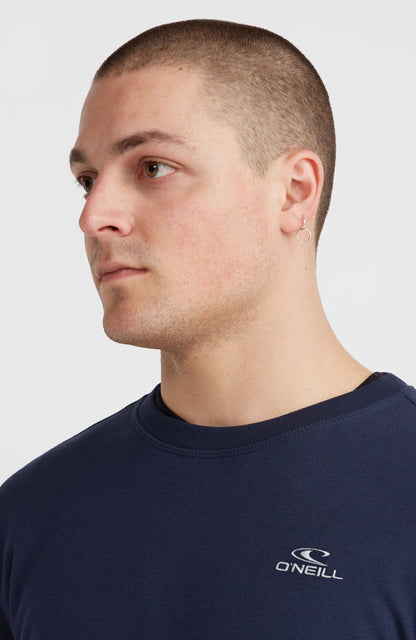 O'Neill Small Logo Crew Sweatshirt Men Ink Blue
