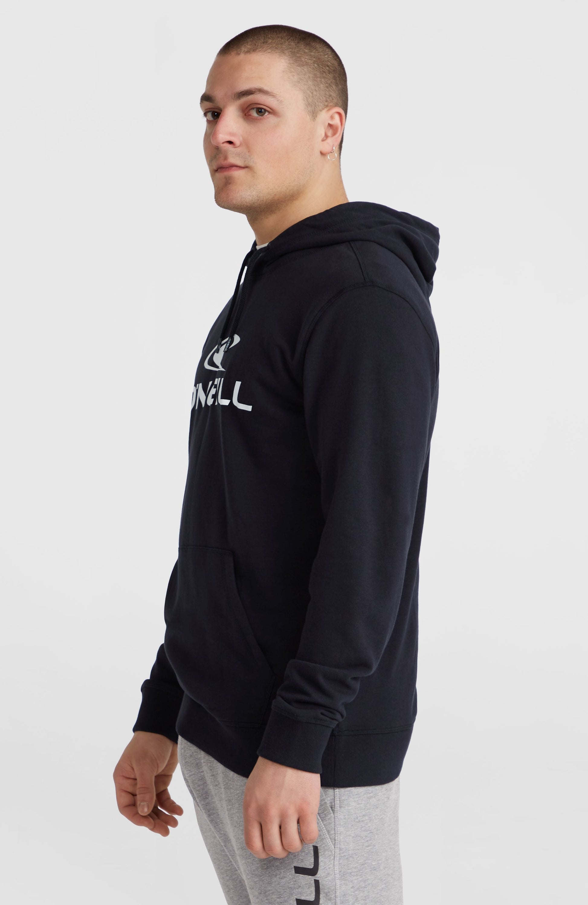 O'Neill Logo Hoodie Men Black Out