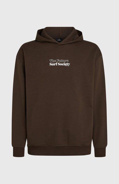 Future Surf Society Hoodie Men Coffee Bean