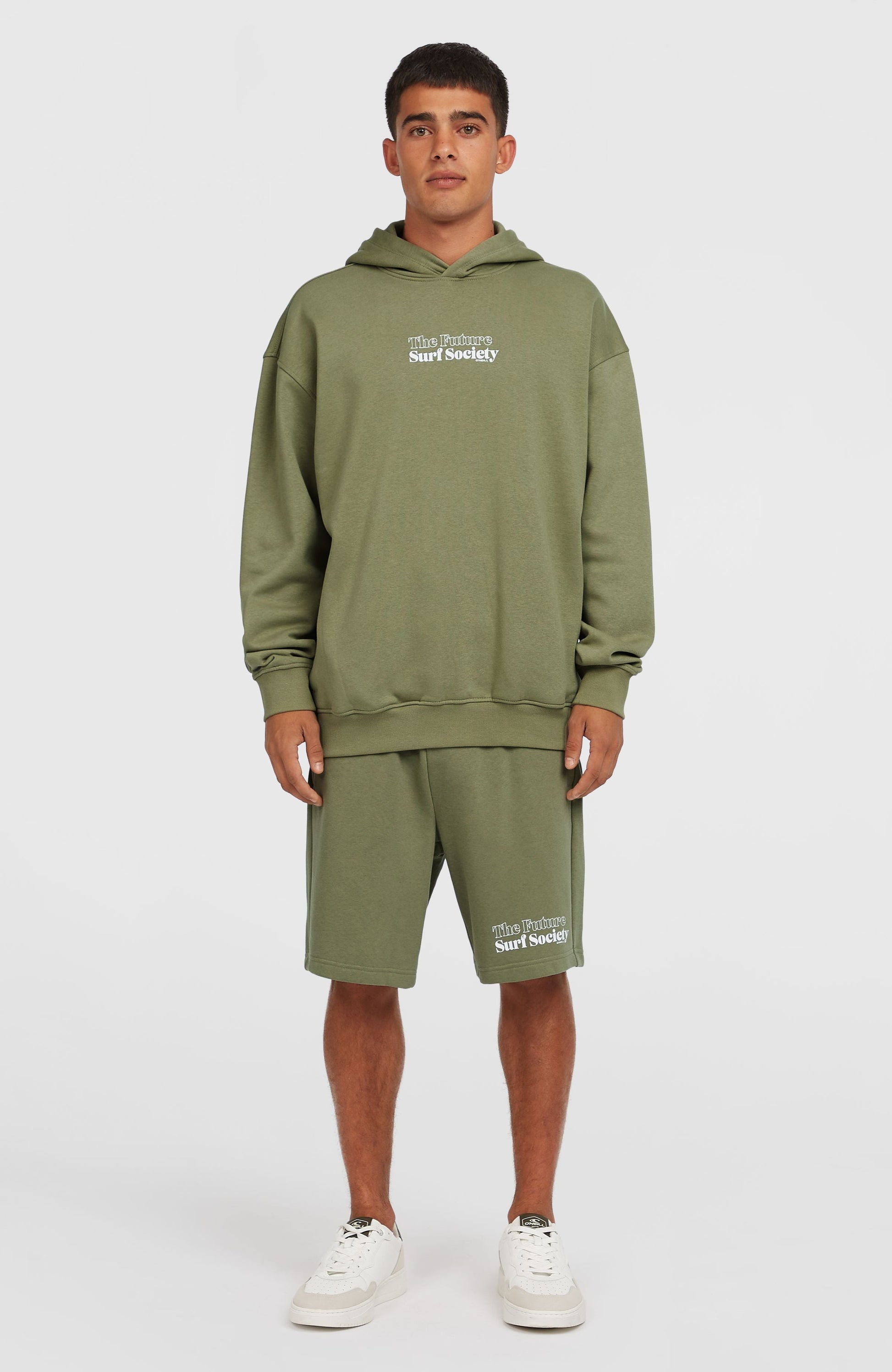 Future Surf Society Hoodie Men Avery Fern