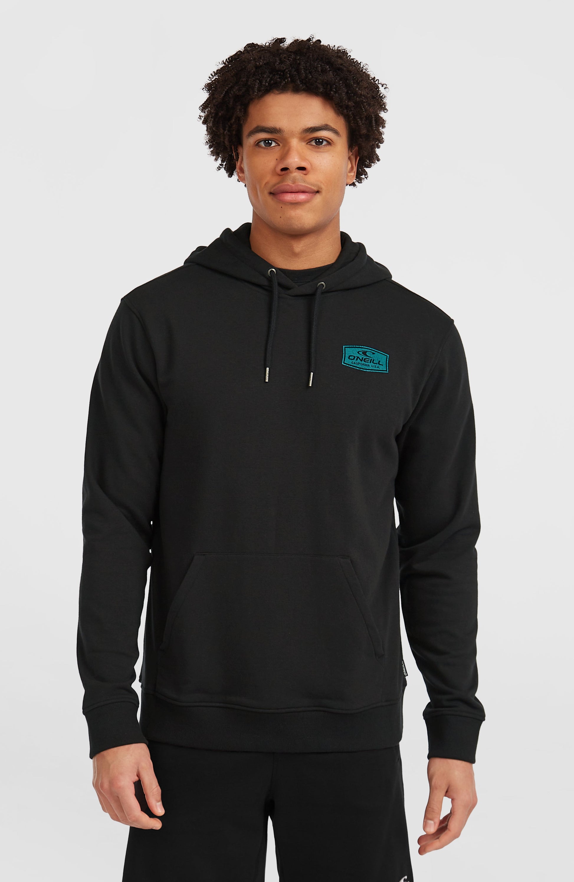 Graphic Hoodie Men Black Out
