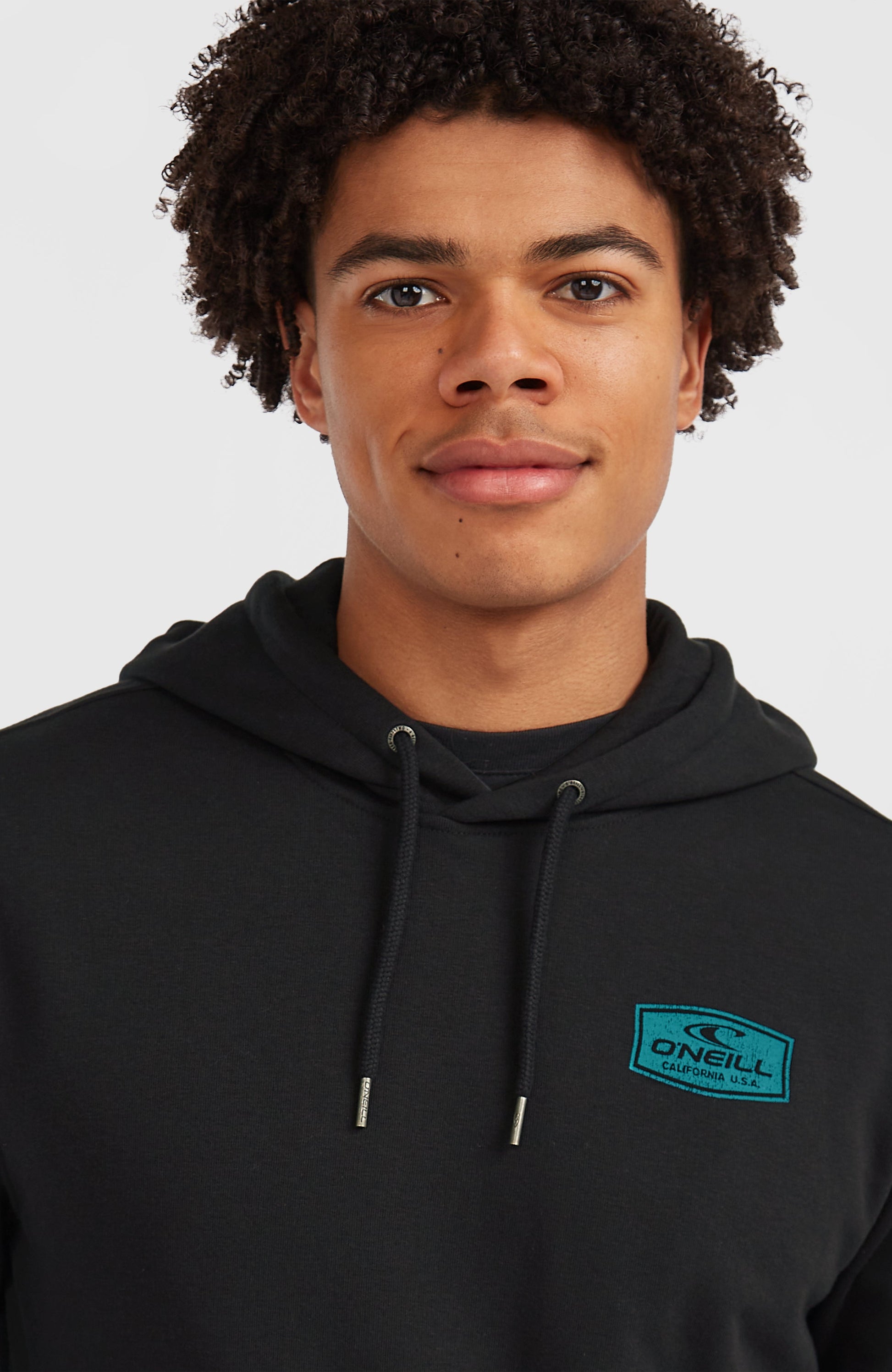 Graphic Hoodie Men Black Out