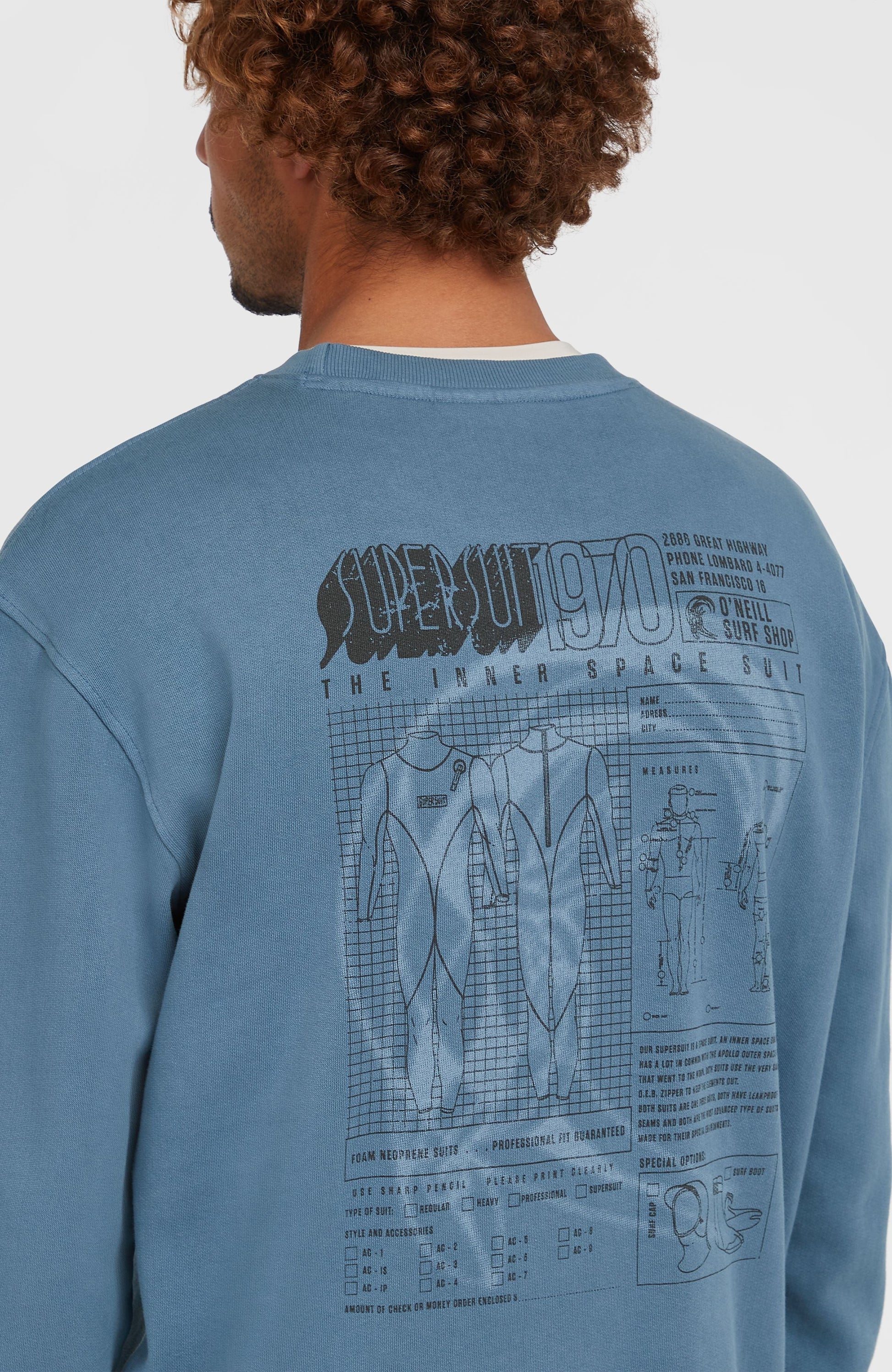 O'Riginals Crew Sweatshirt Men Copen Blue