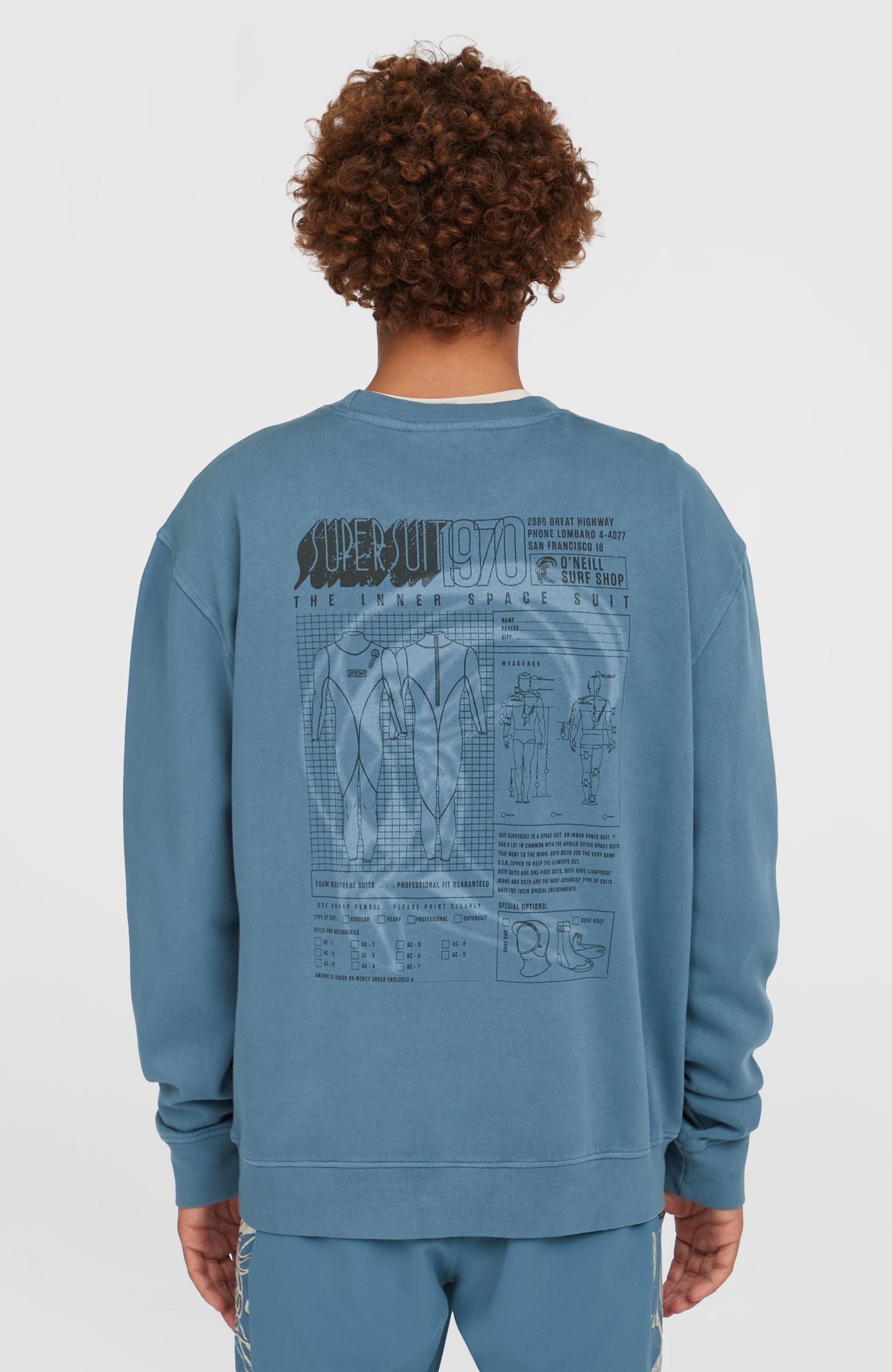 O'Riginals Crew Sweatshirt Men Copen Blue