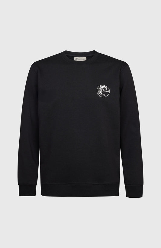O'Riginals Chest Print Crew Men Black Out