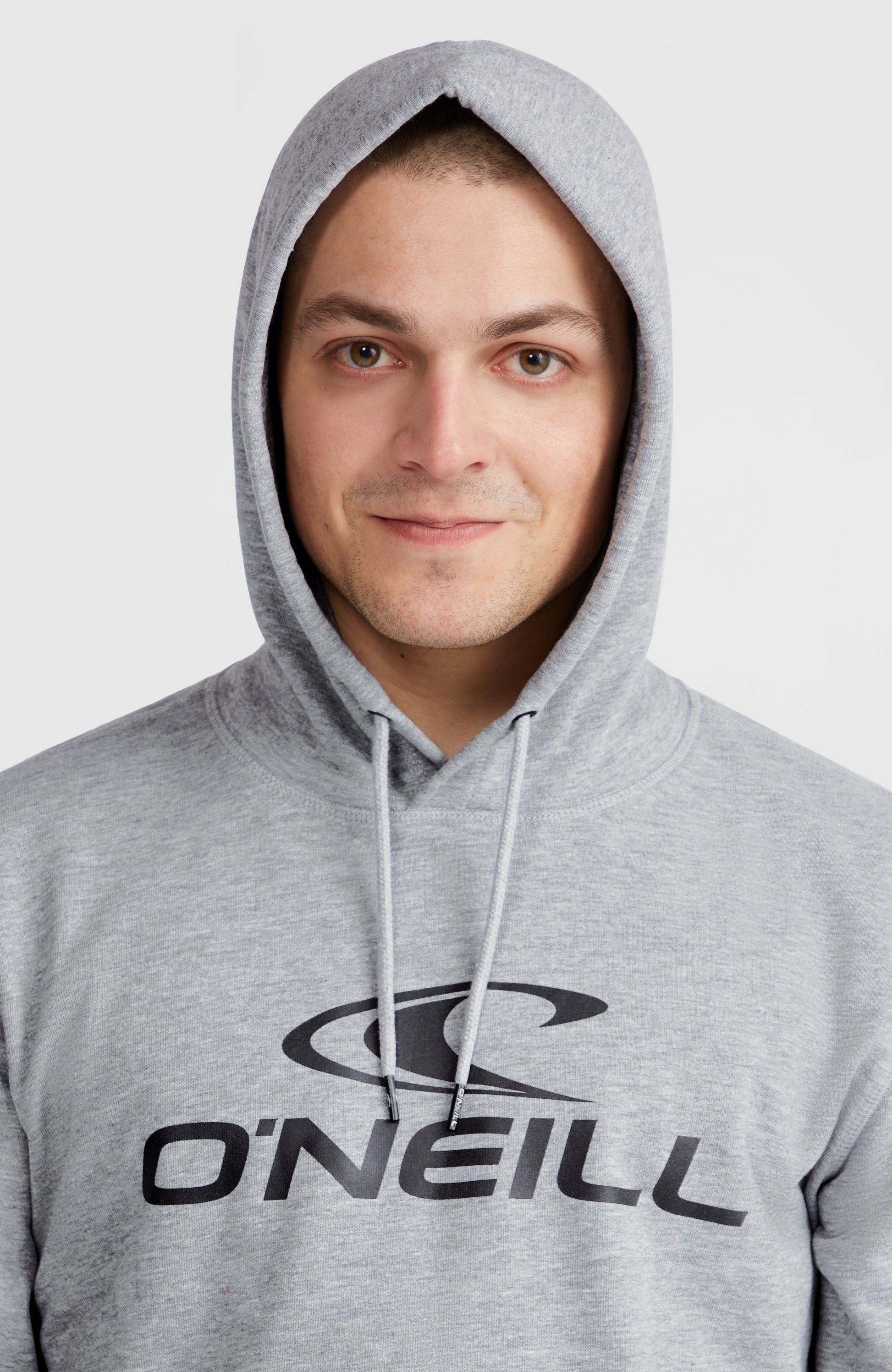 O'Neill Logo Hoodie Men Silver Melee