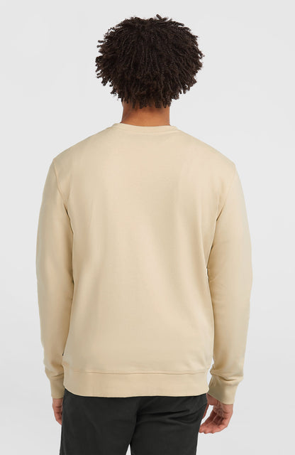 Original Cali Logo Crew Sweatshirt Men Macaron