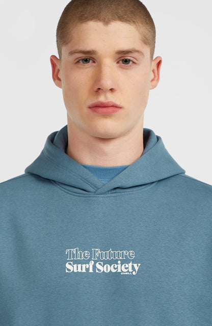 Future Surf Society Hoodie Men Mozart Blue