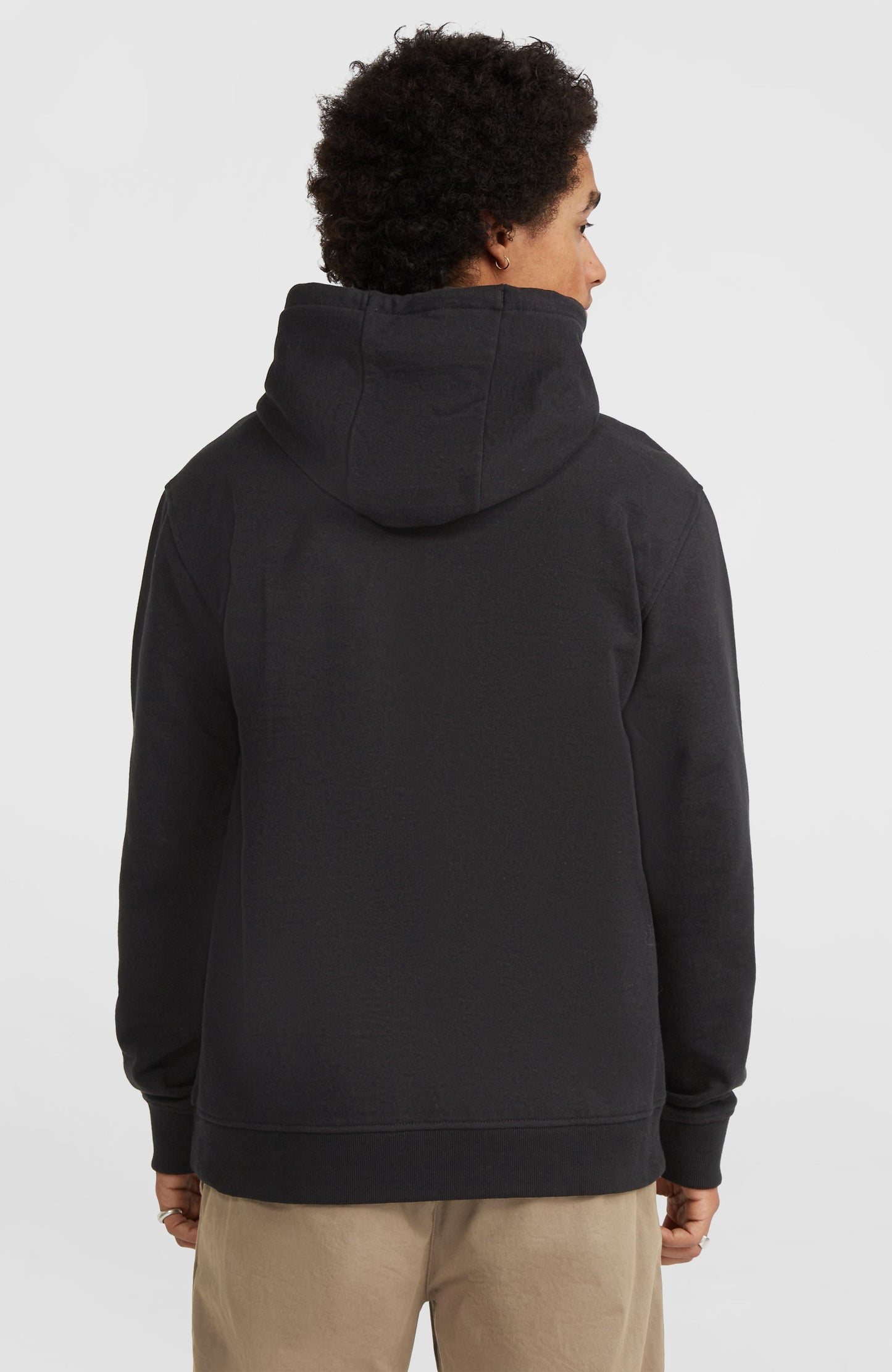 O'Neill Front Print Hoodie Men Black Out