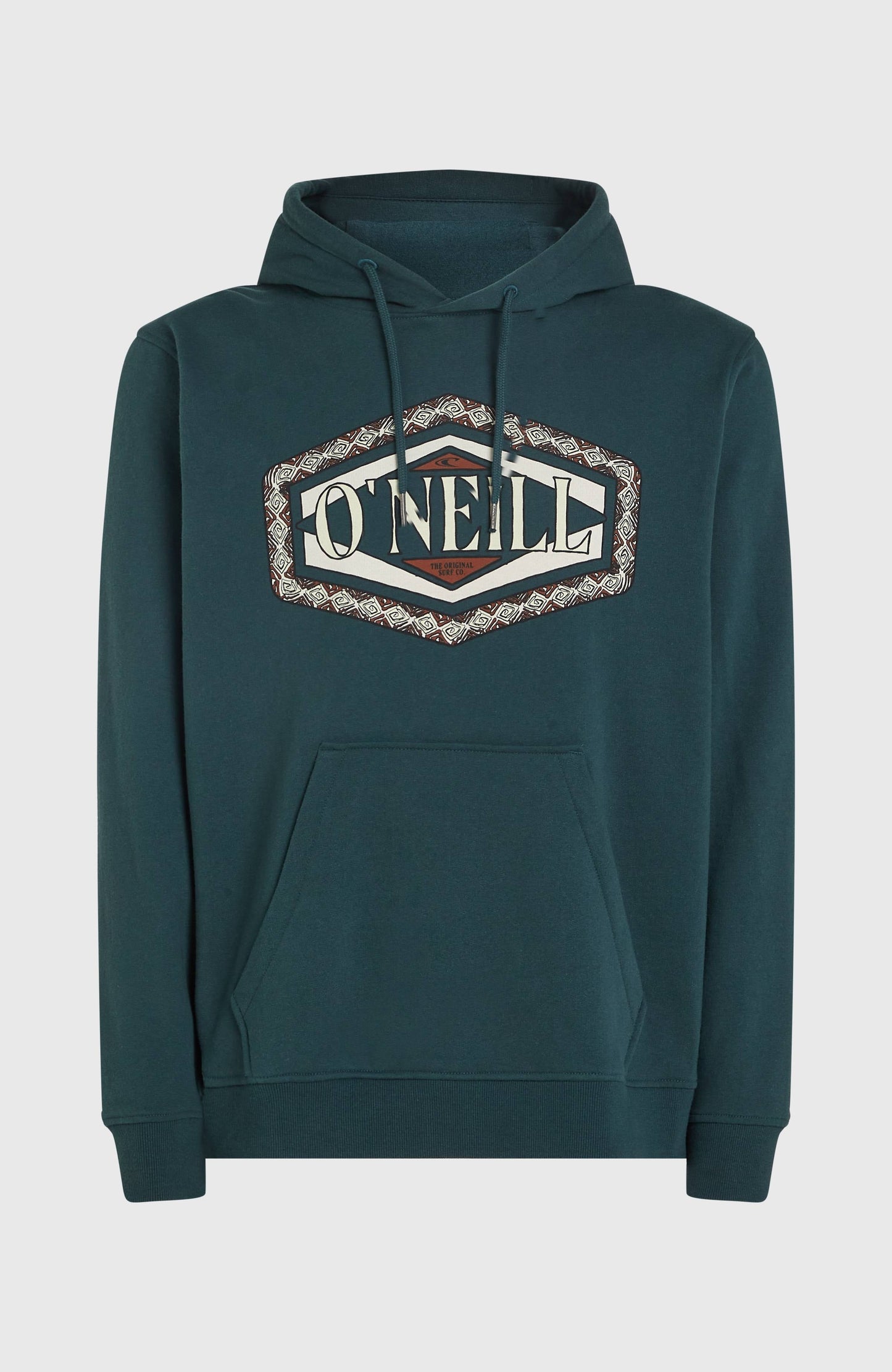 O'Neill Front Print Hoodie Men Alma Steel
