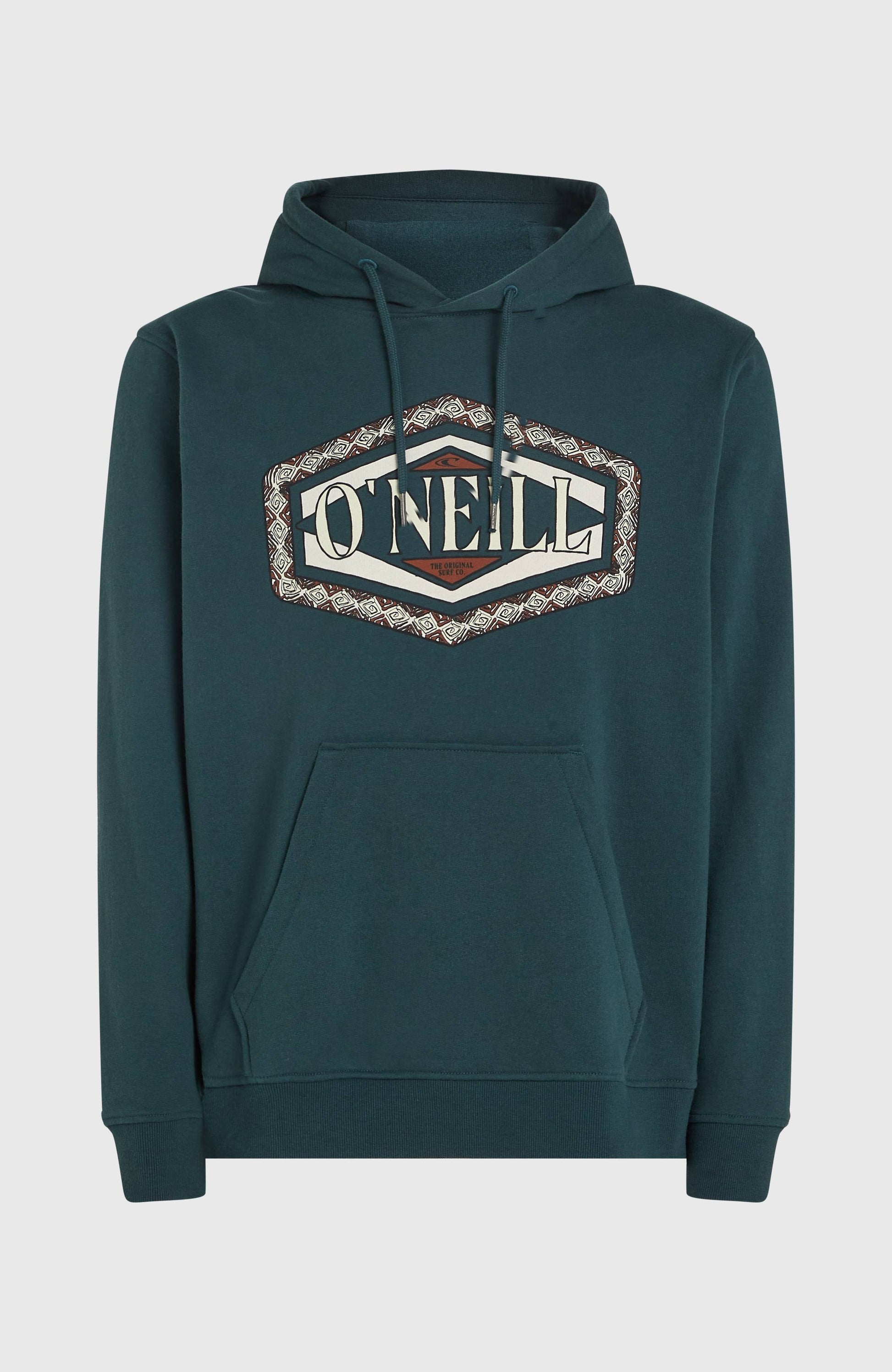 O'Neill Front Print Hoodie Men Alma Steel