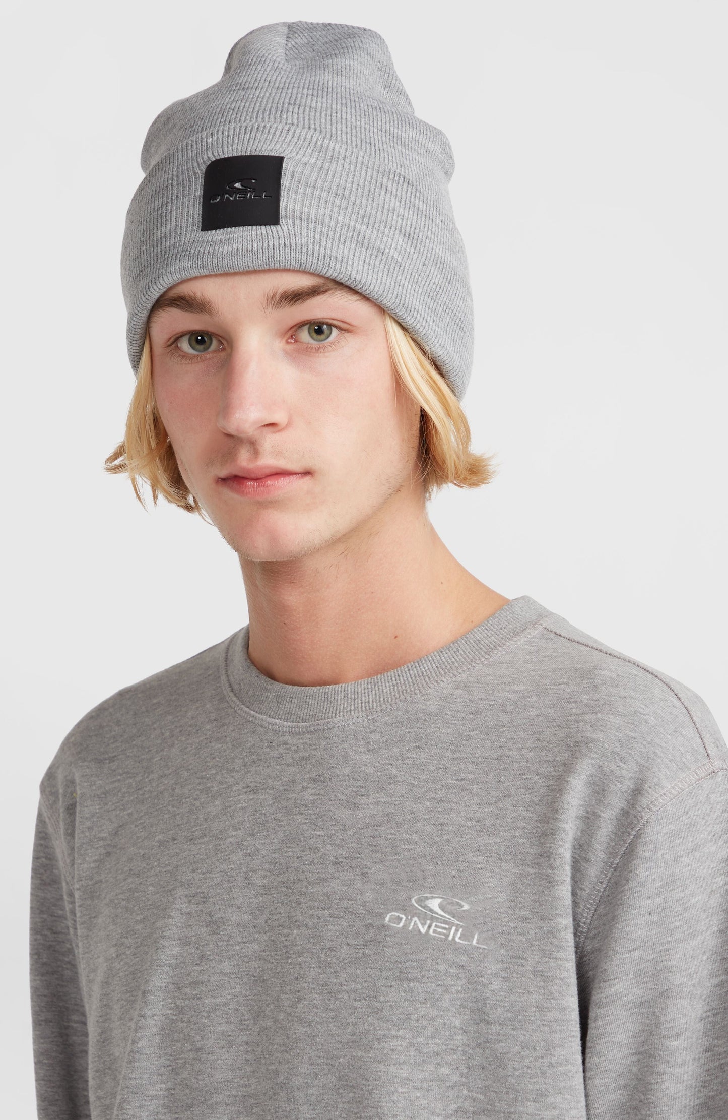 O'Neill Small Logo Crew Sweatshirt Men Silver Melee