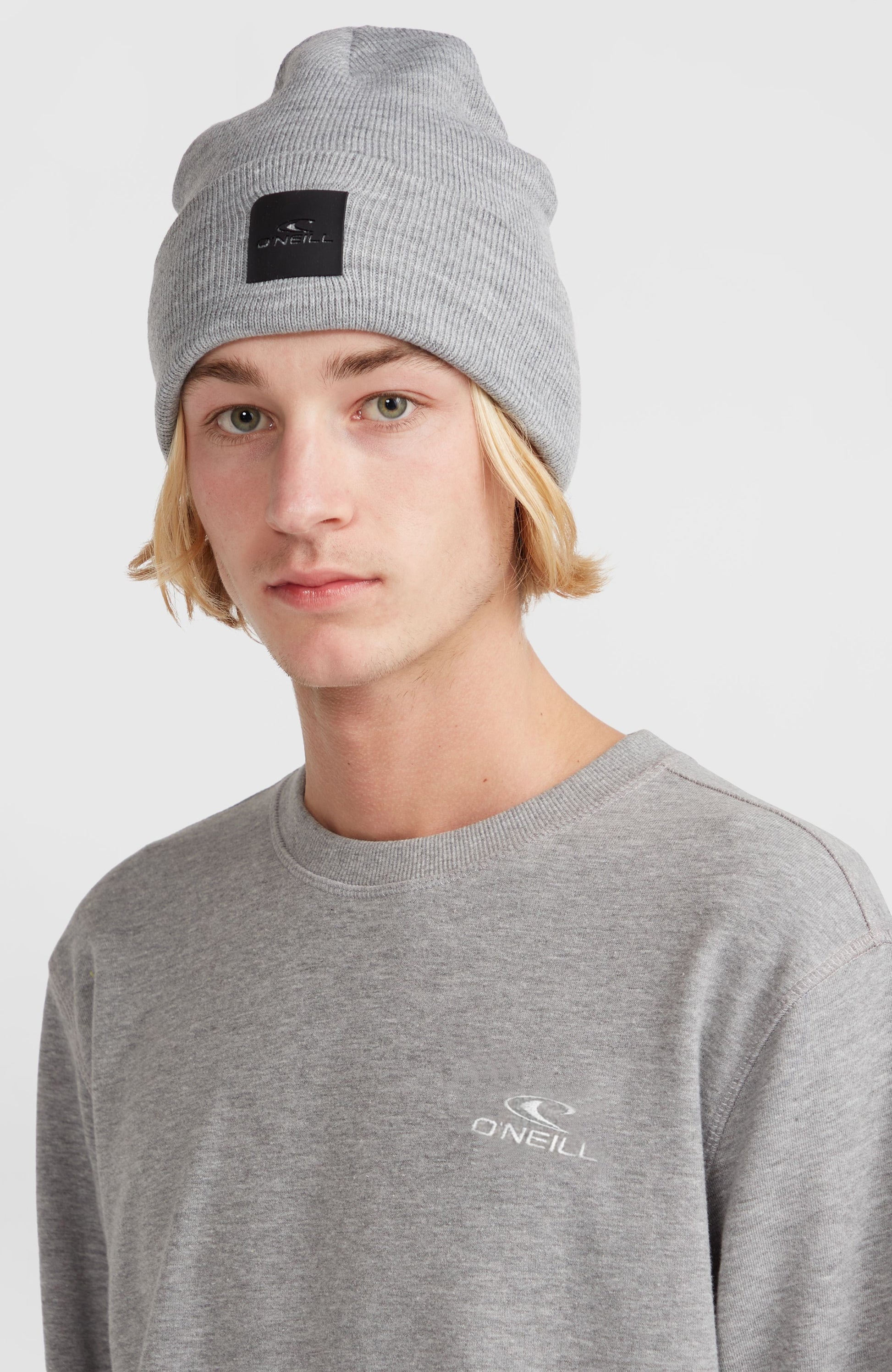 O'Neill Small Logo Crew Sweatshirt Men Silver Melee
