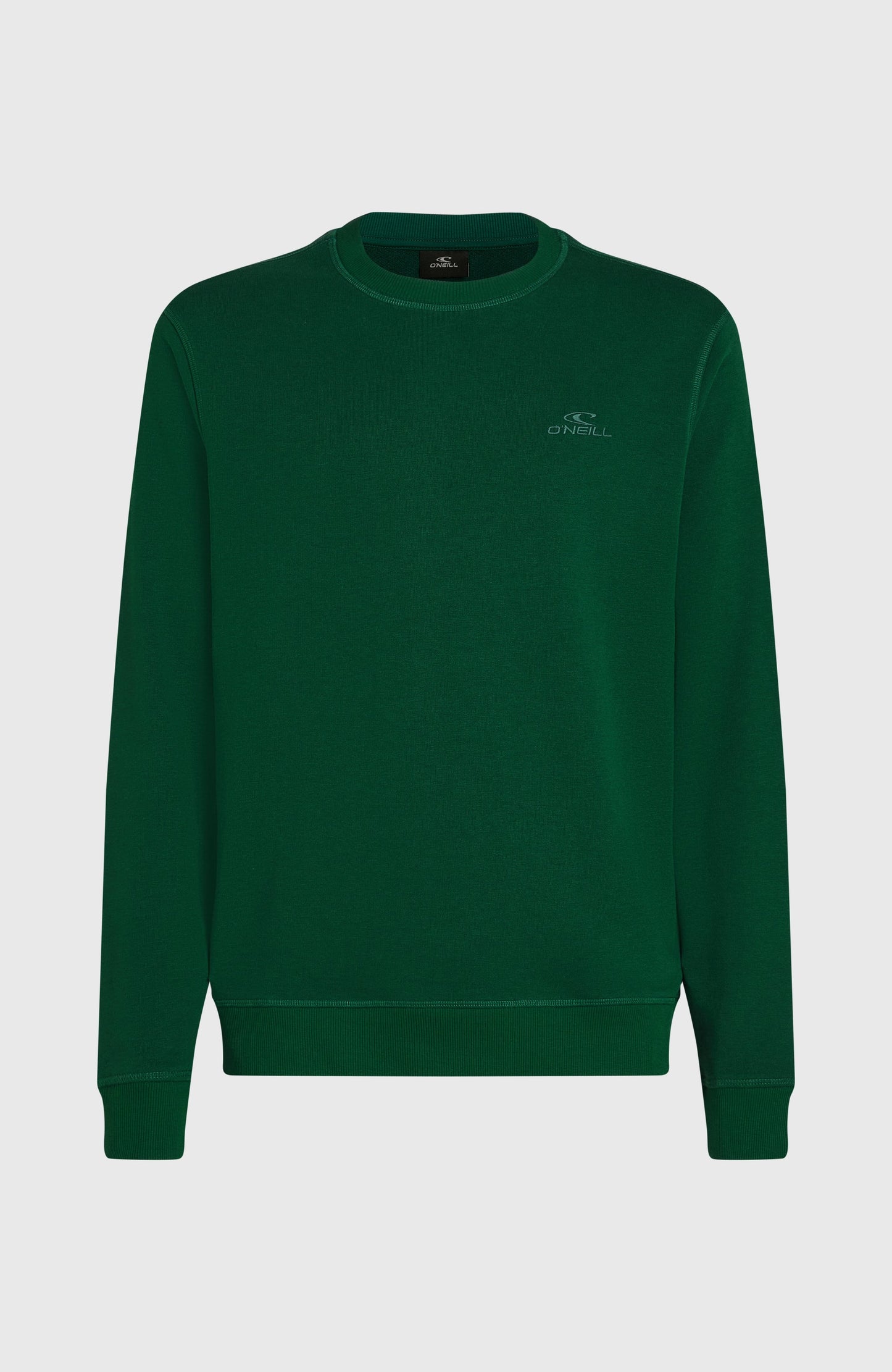 Small Logo Crew Sweatshirt Men Emerald Envy