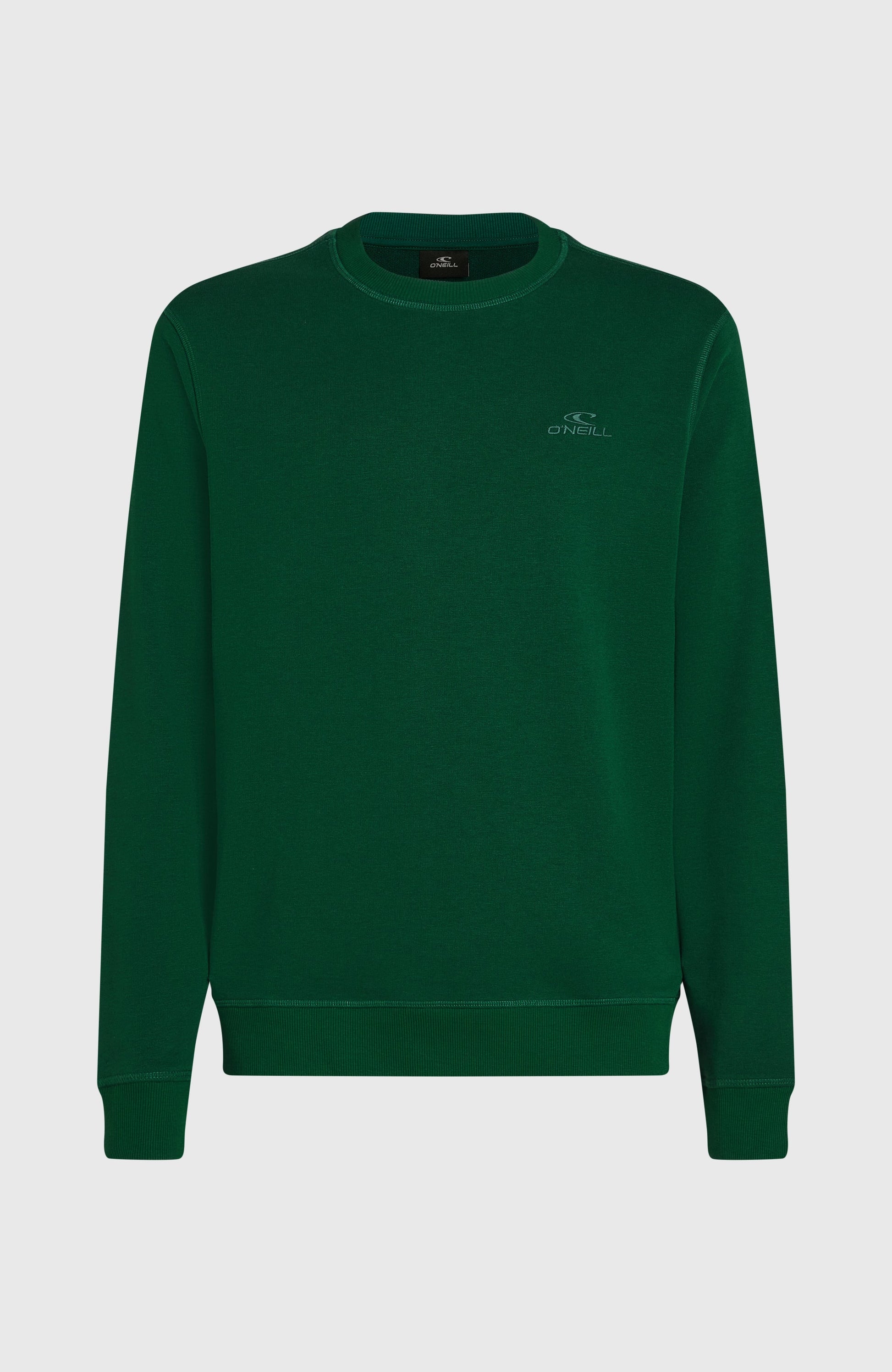 Small Logo Crew Sweatshirt Men Emerald Envy