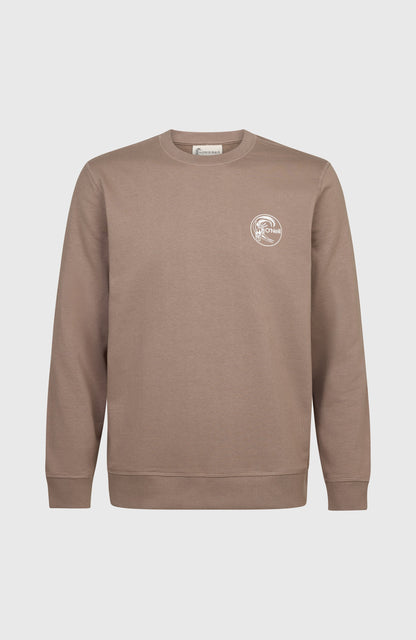 O'Riginals Chest Print Crew Men Pure Cashmere