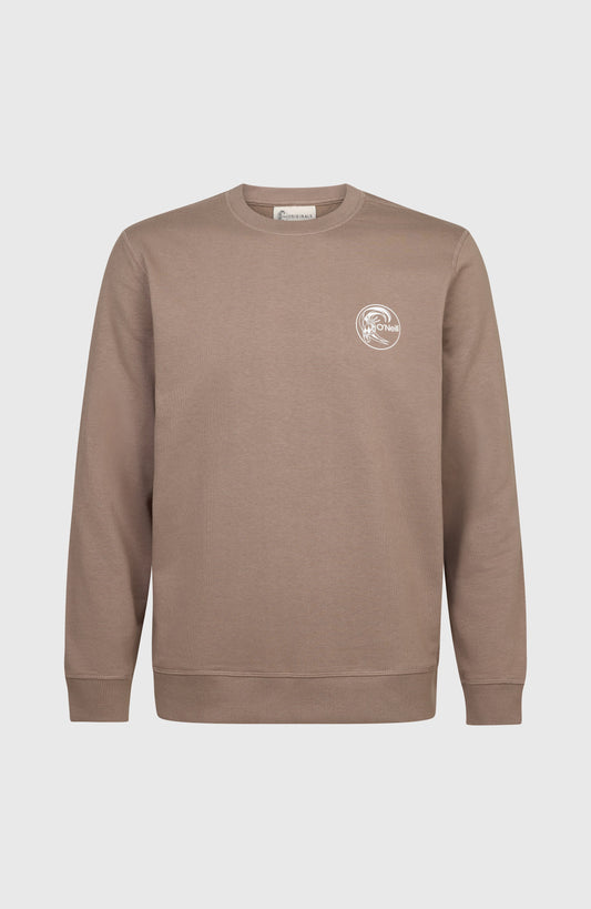 O'Riginals Chest Print Crew Men Pure Cashmere