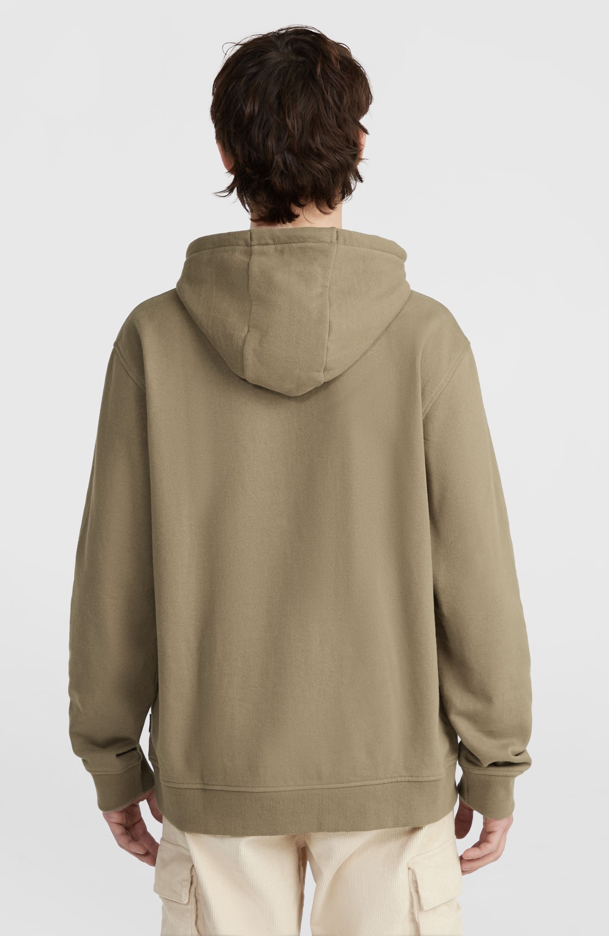 O'Neill Front Print Hoodie Men Concrete