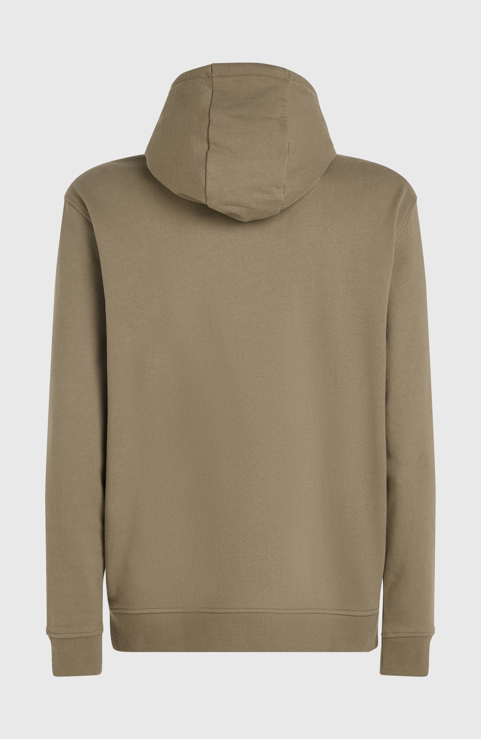 O'Neill Front Print Hoodie Men Concrete