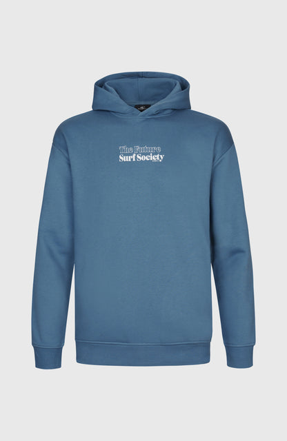 Future Surf Society Hoodie Men Copen Blue