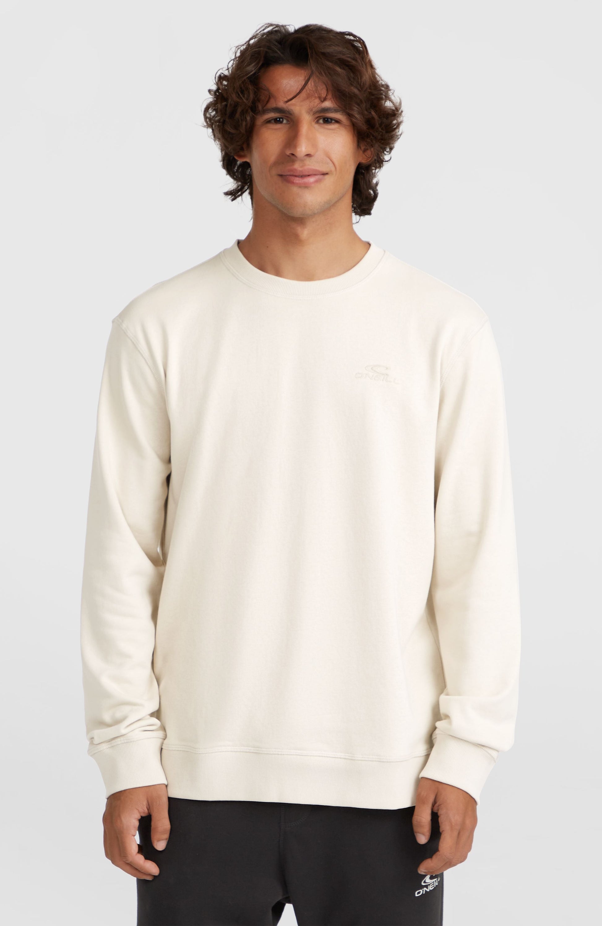 Small Logo Crew Sweatshirt Men Atmosphere