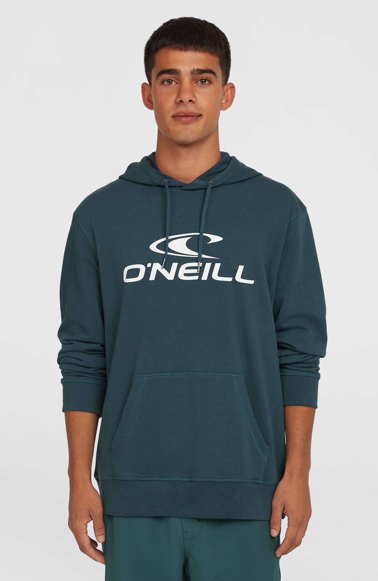 Logo Hoodie Men Alma Steel