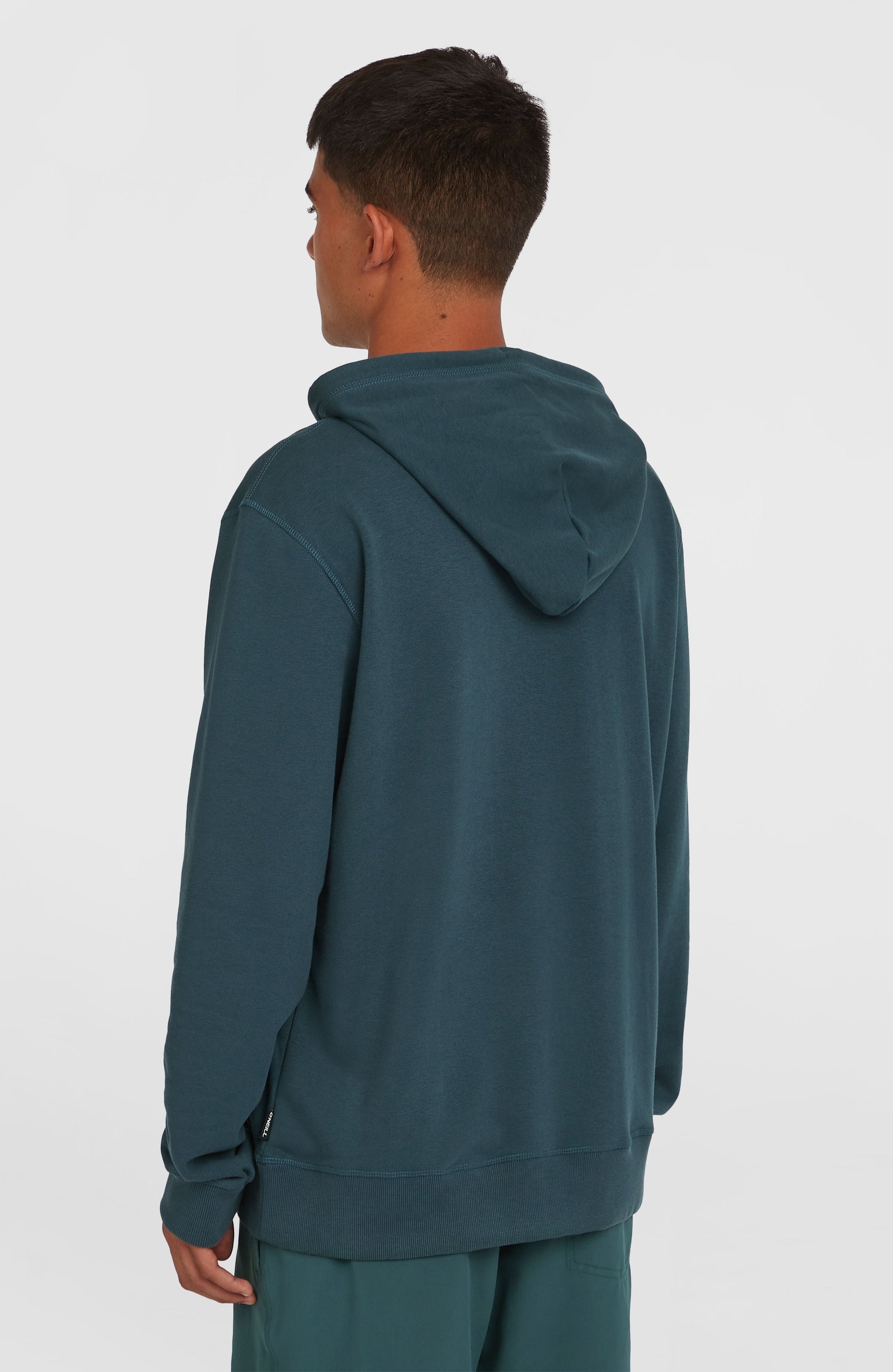 Logo Hoodie Men Alma Steel
