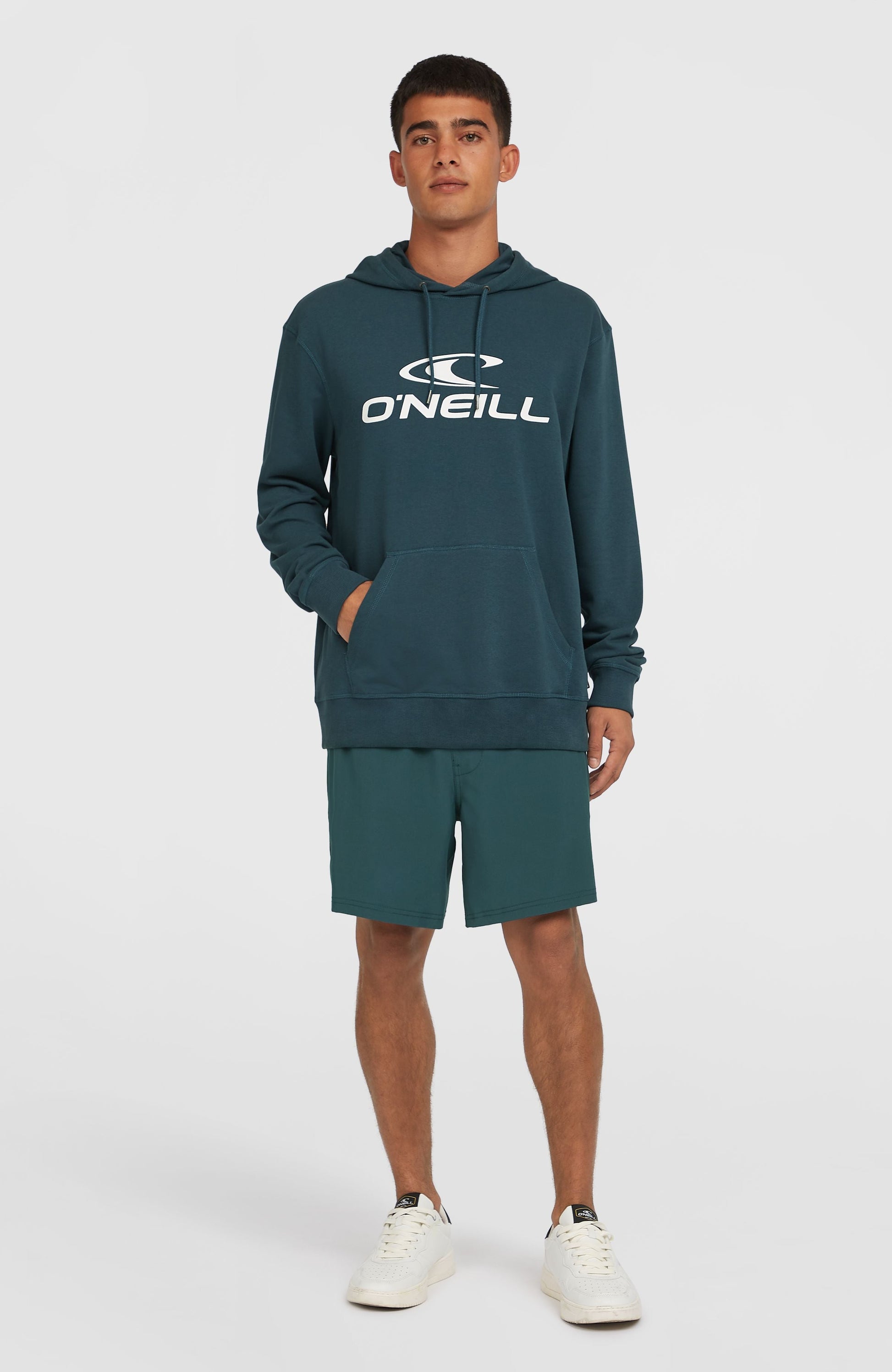 Logo Hoodie Men Alma Steel