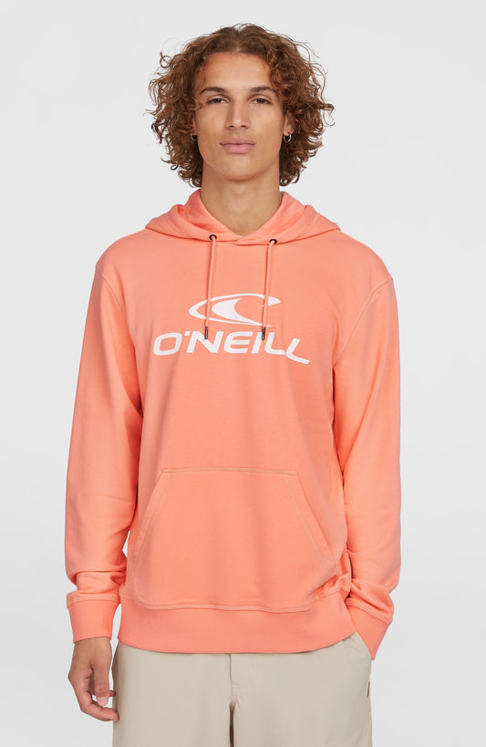 Logo Hoodie Men Coral Pop