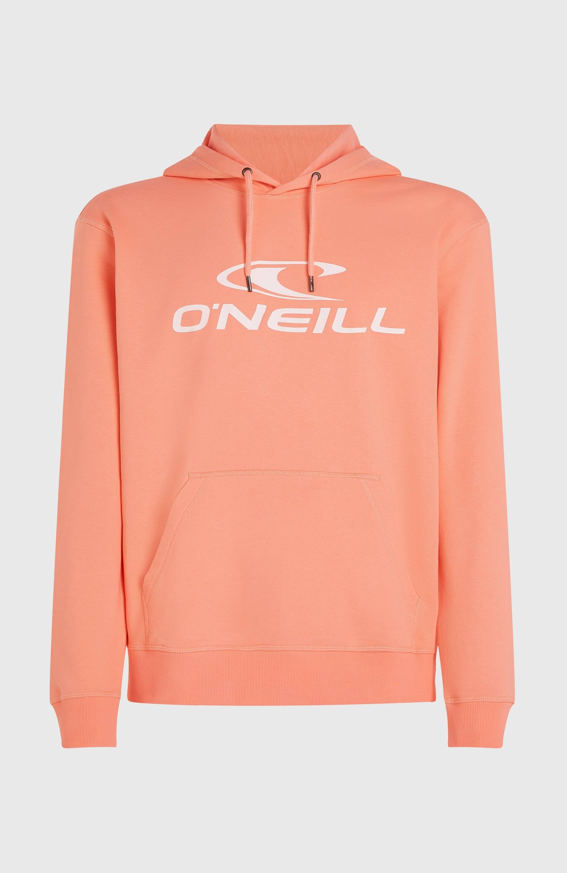 Logo Hoodie Men Coral Pop